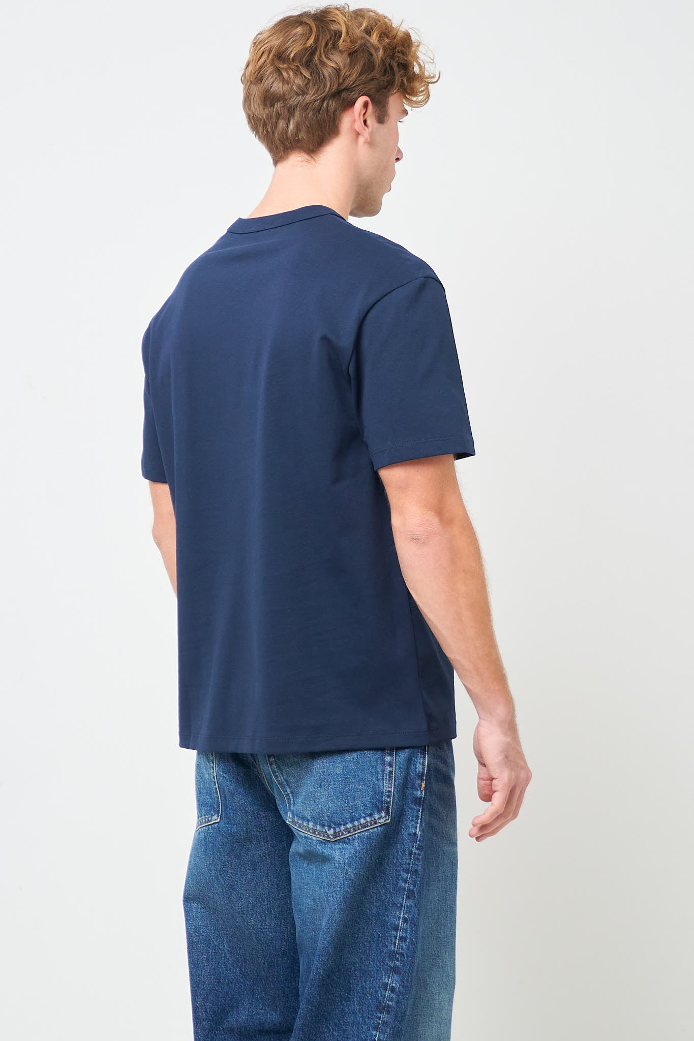Boxy Petit VPC T-shirt Dark Navy/Ecru