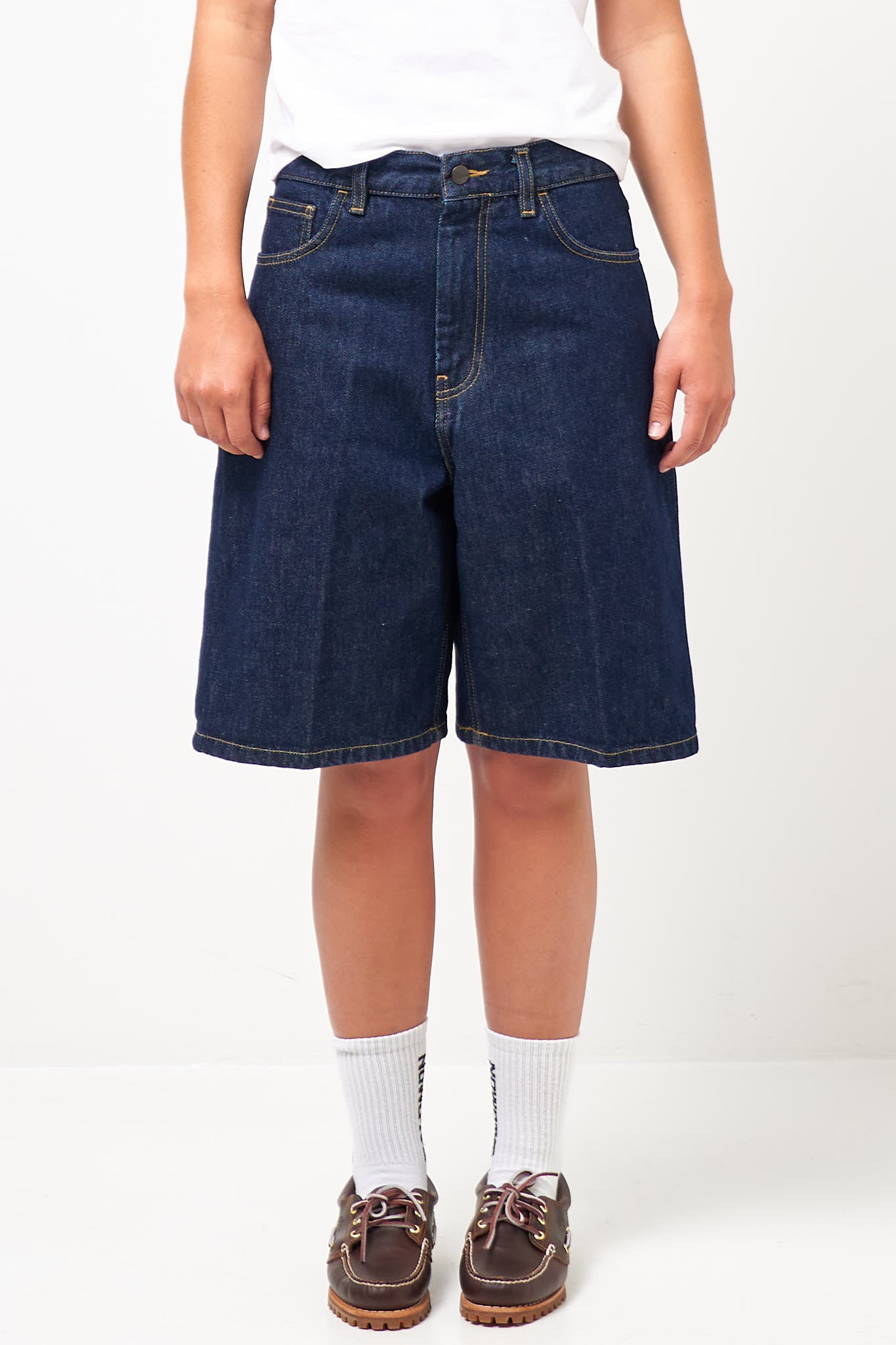 Brandon Shorts Blue Rinsed