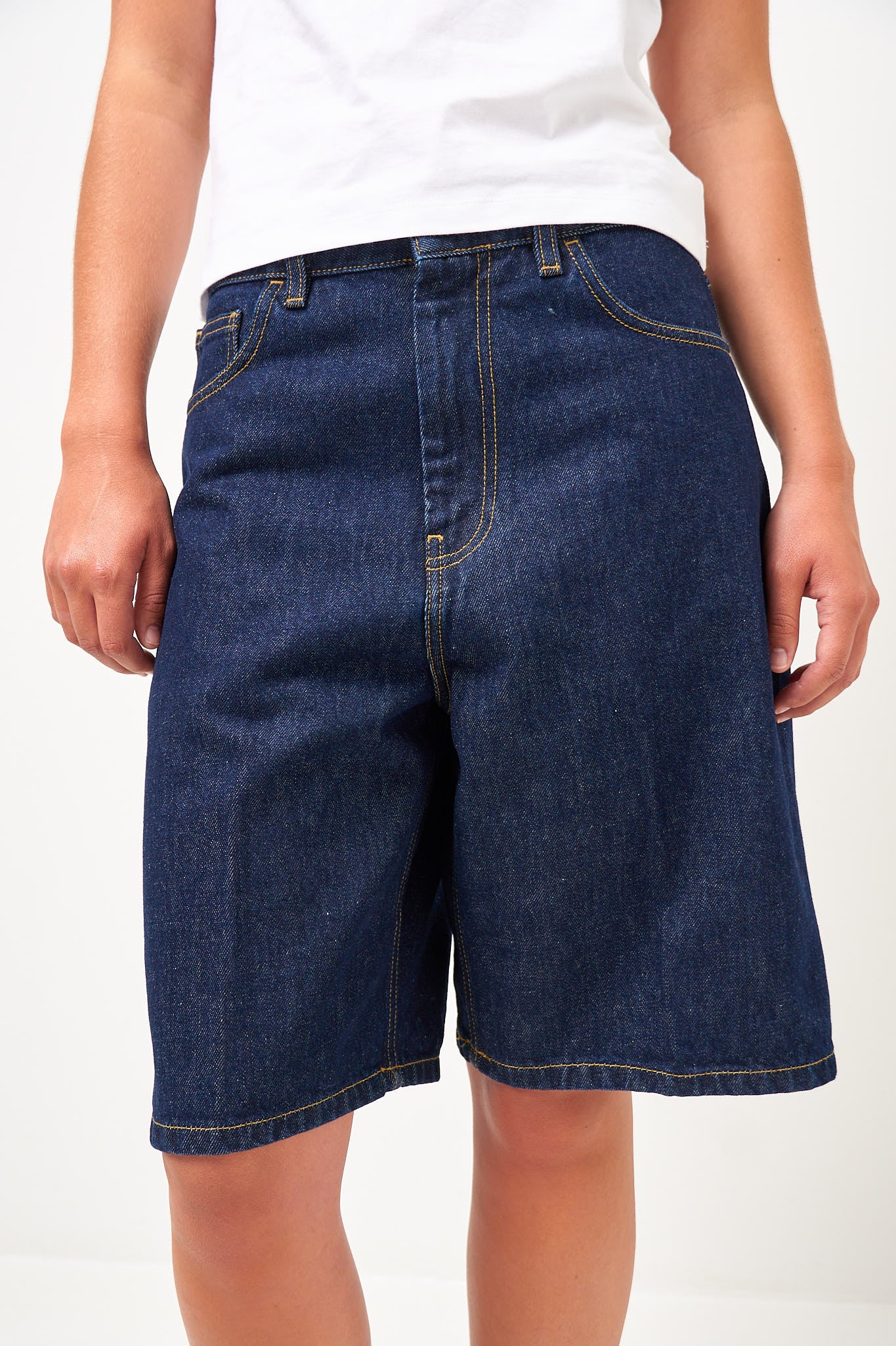 Brandon Shorts Blue Rinsed