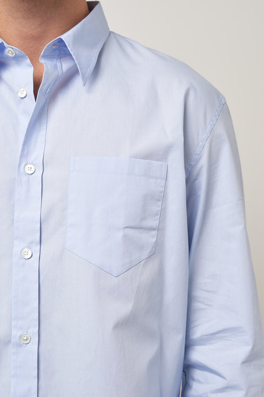 Brook Shirt Solid Light Blue