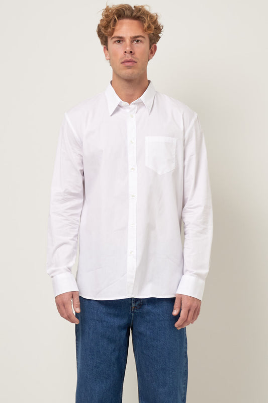 Brook Shirt Solid White