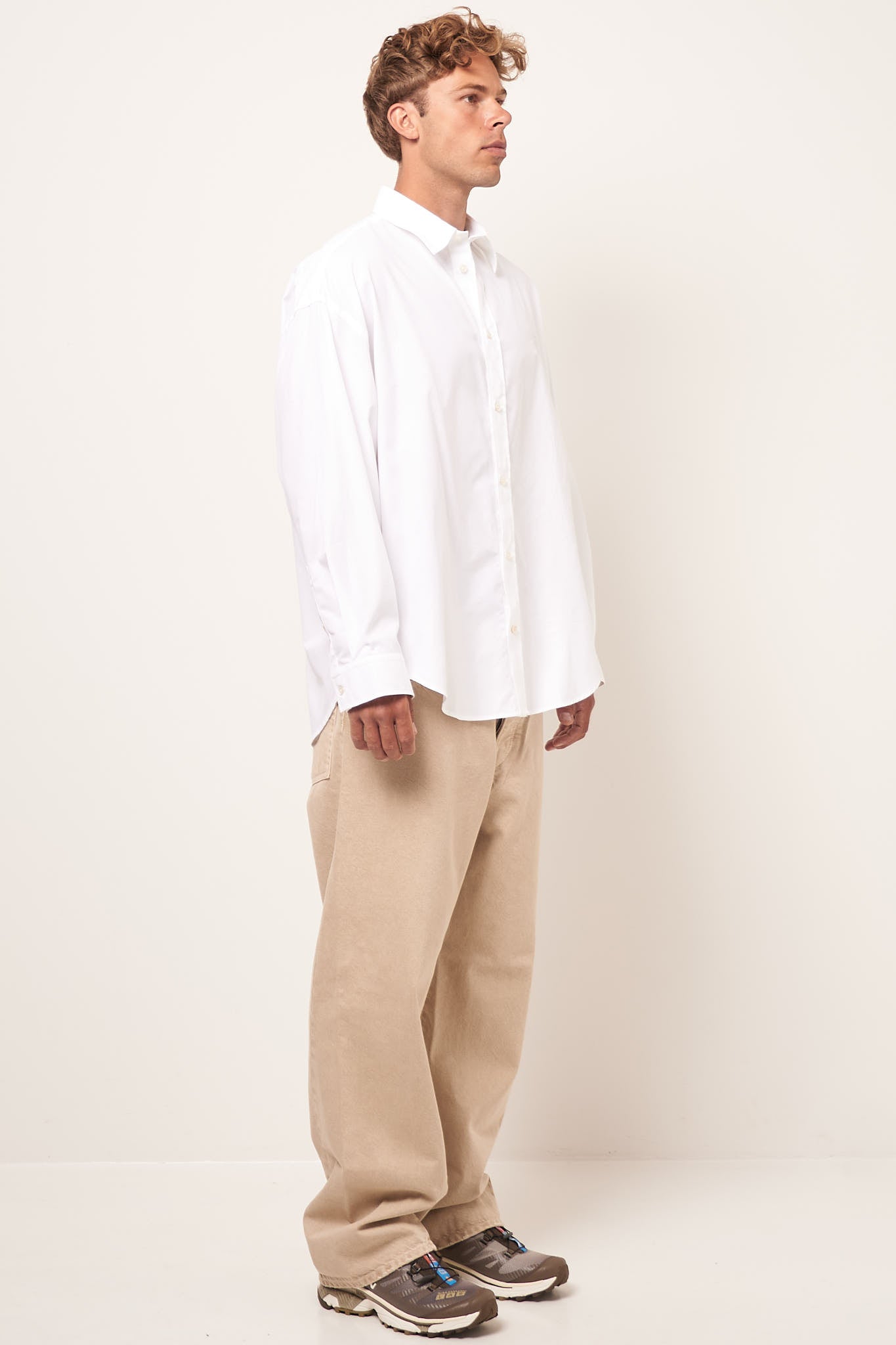 Button-Up Shirt White