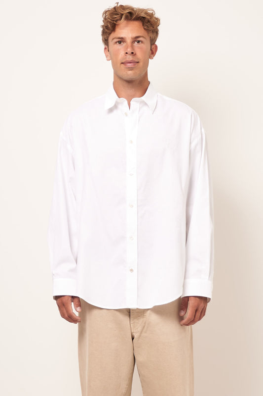 Button-Up Shirt White