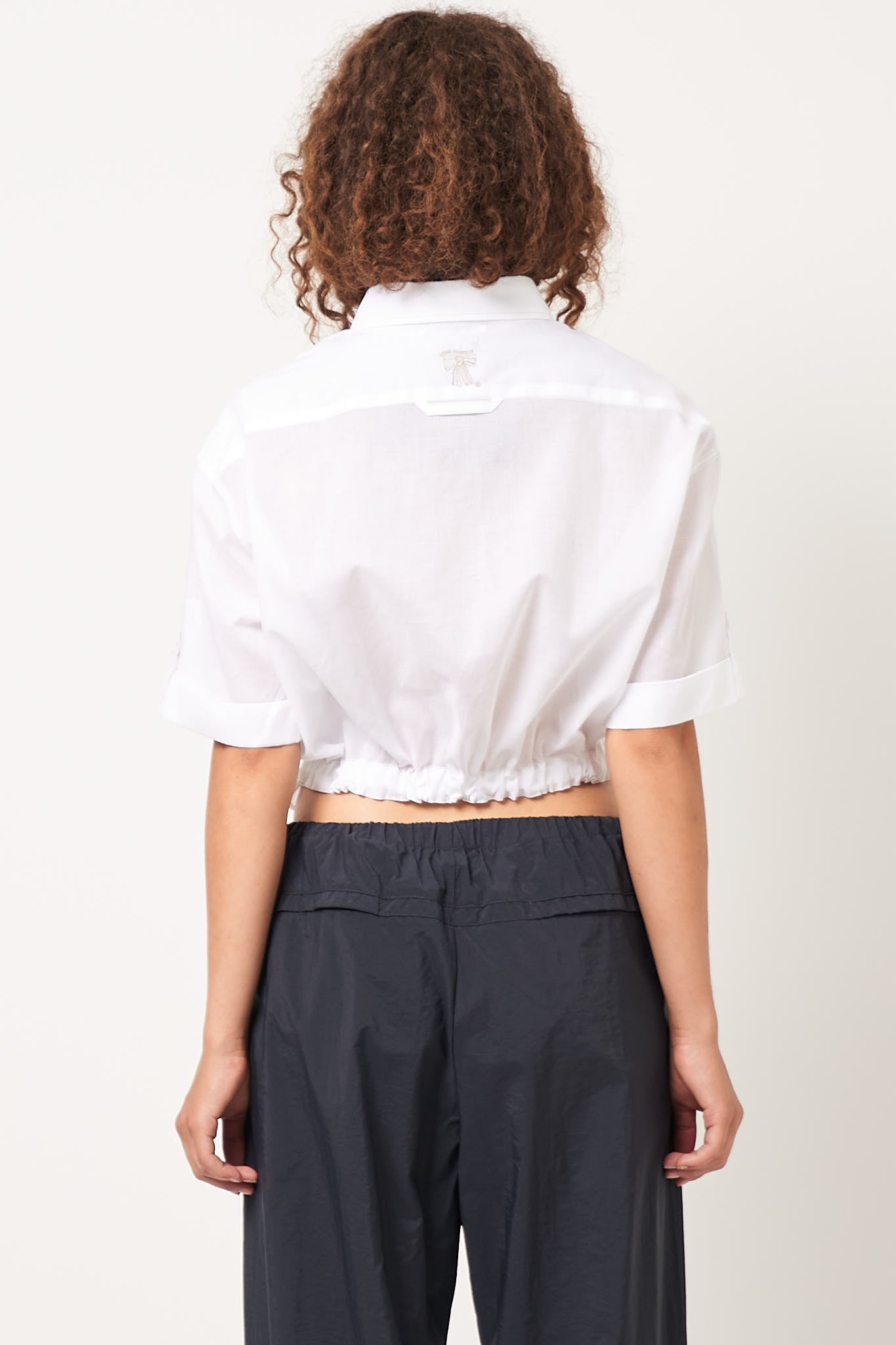 Button Up Short Sleeve Shirt Optic White