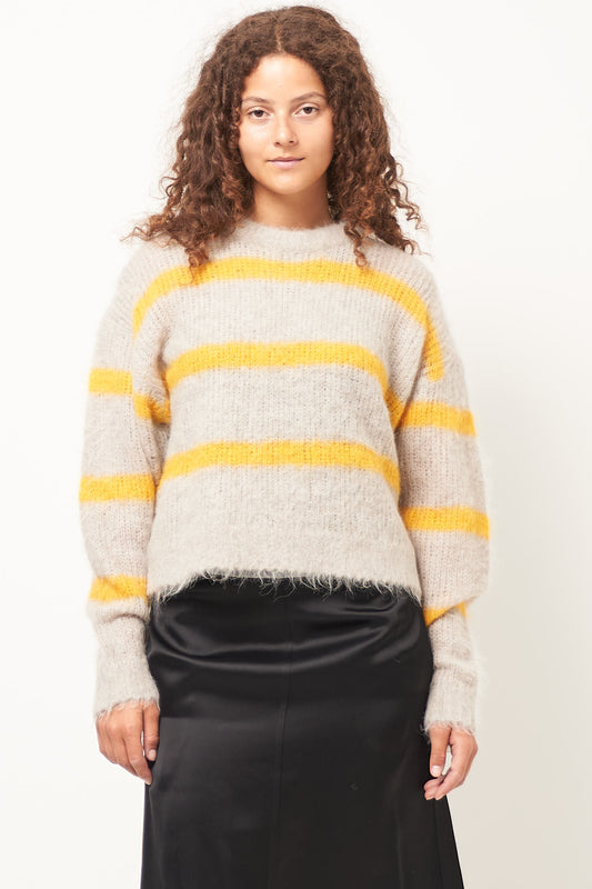 Bymi Sweater Misty Striped Jam