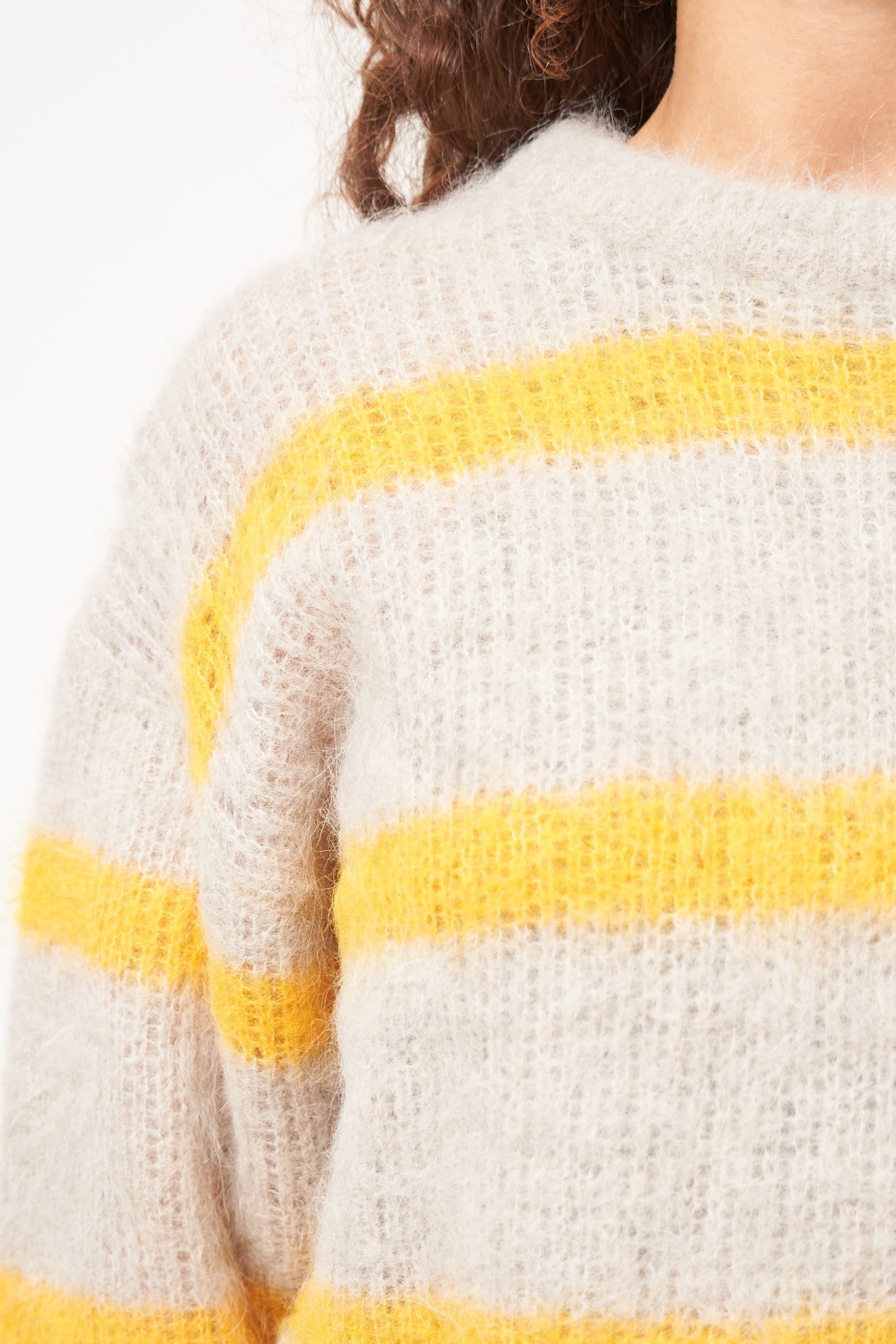 Bymi Sweater Misty Striped Jam