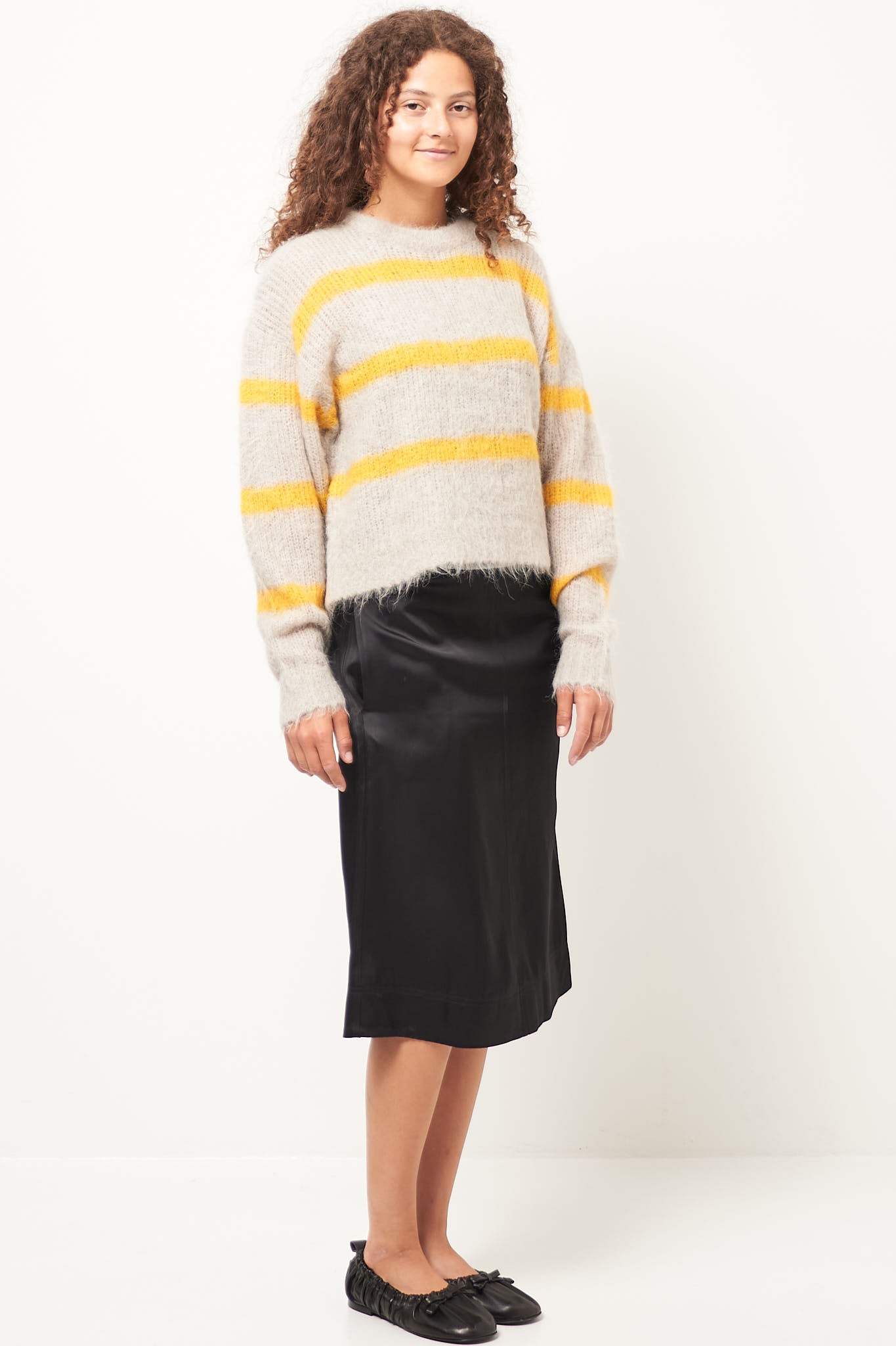 Bymi Sweater Misty Striped Jam