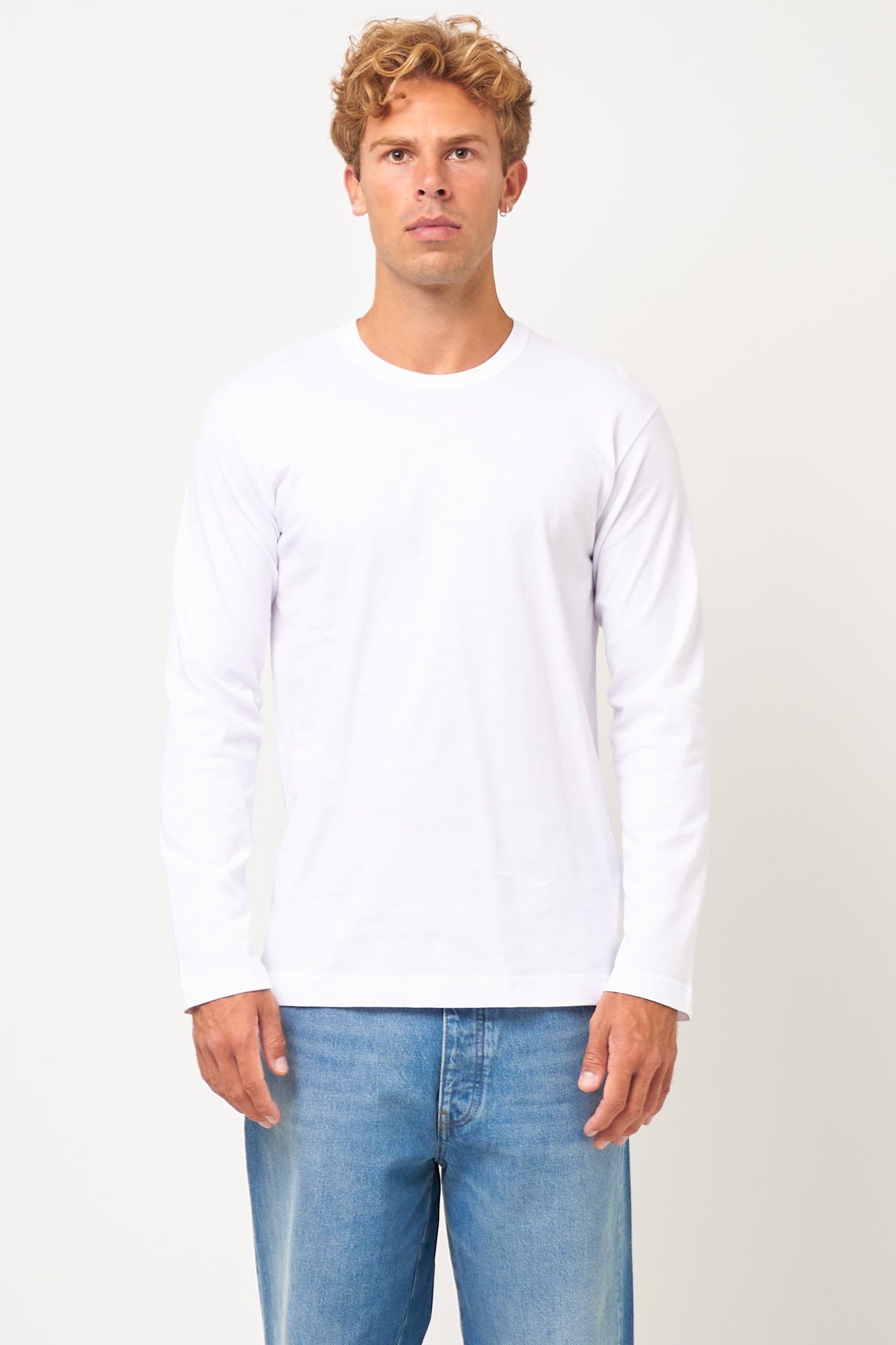 CDG Forever L/S T-Shirt White