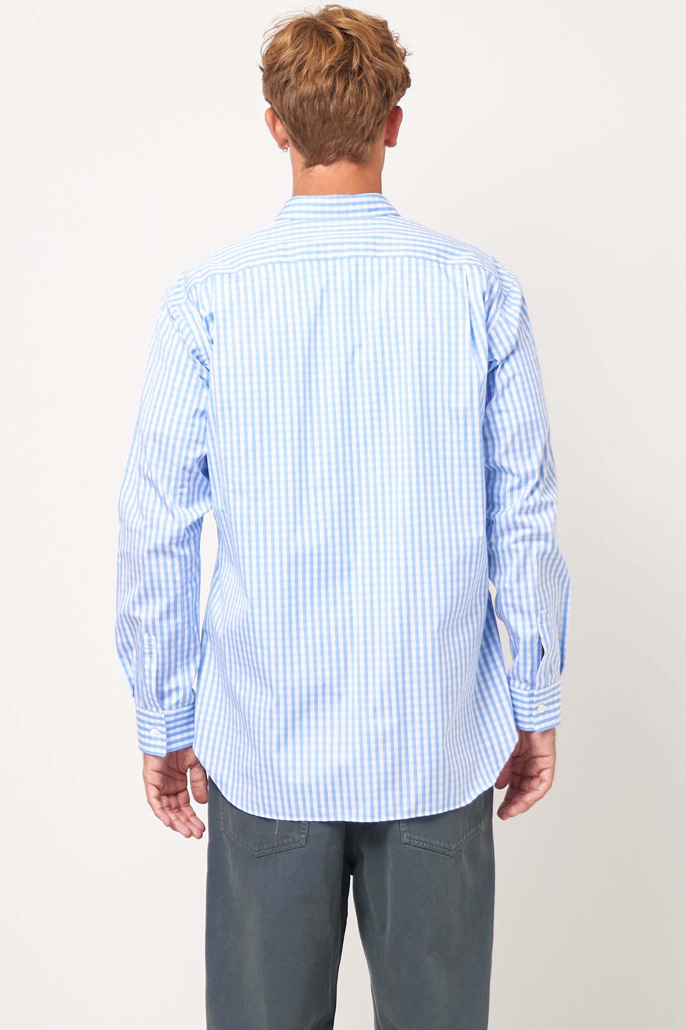 Comme des Garçons SHIRT - CDG Forever Shirt Light Blue/White Check