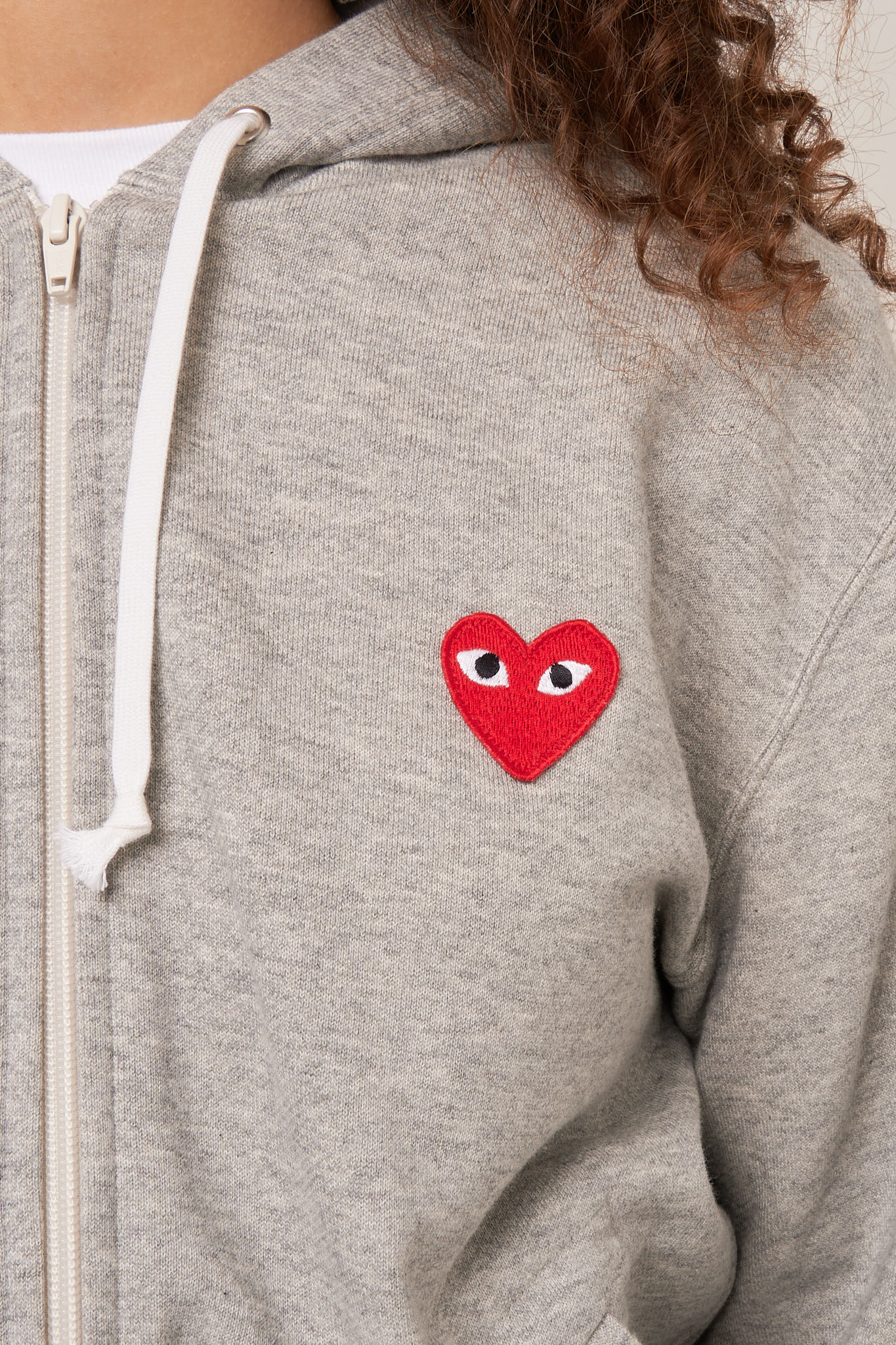 Red Heart Hoodie Cdg Hoodie Mens Comme Des Garcons CDG Play Unisex