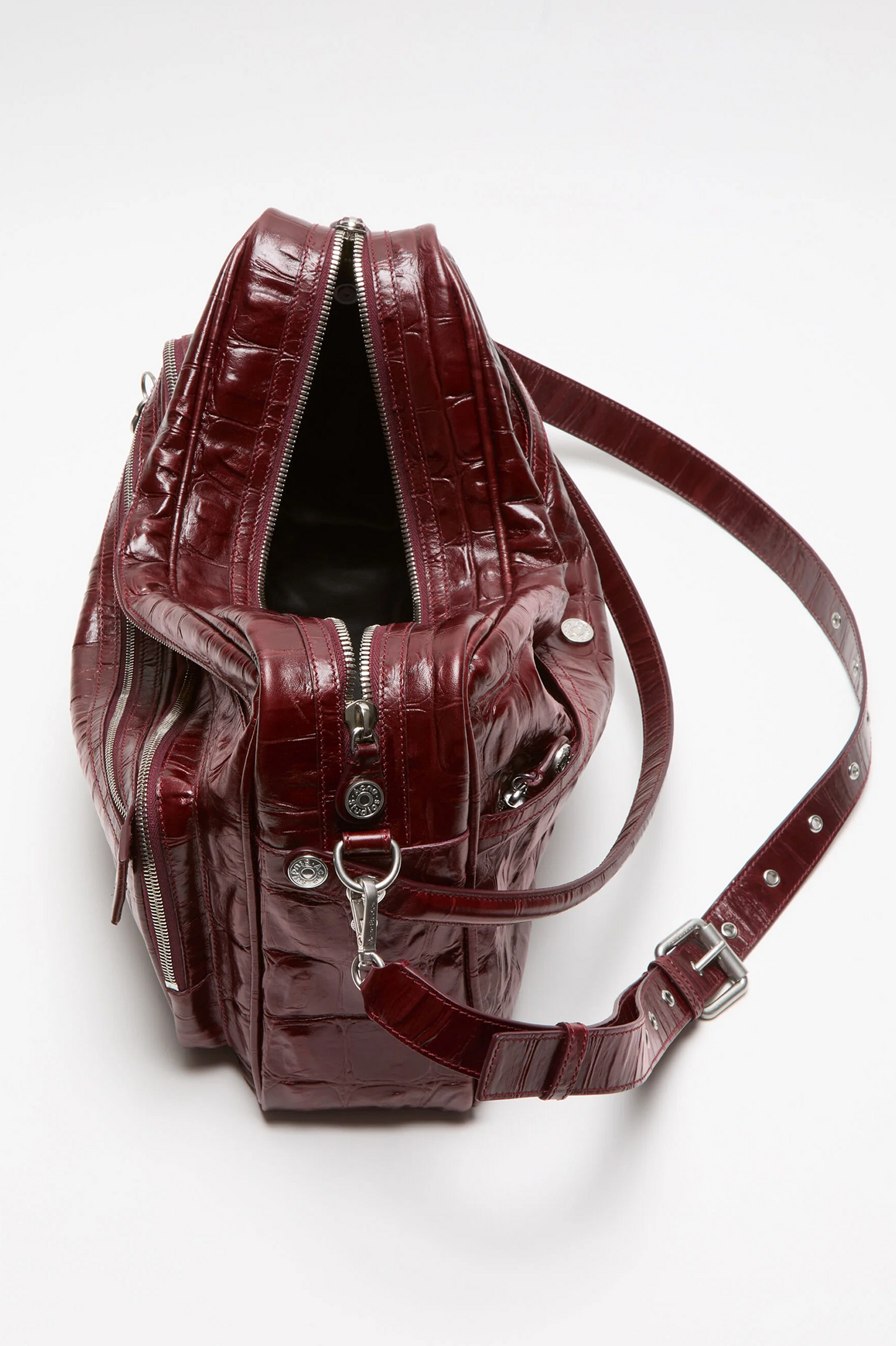 Camero Camera Shoulder Bag Burgundy