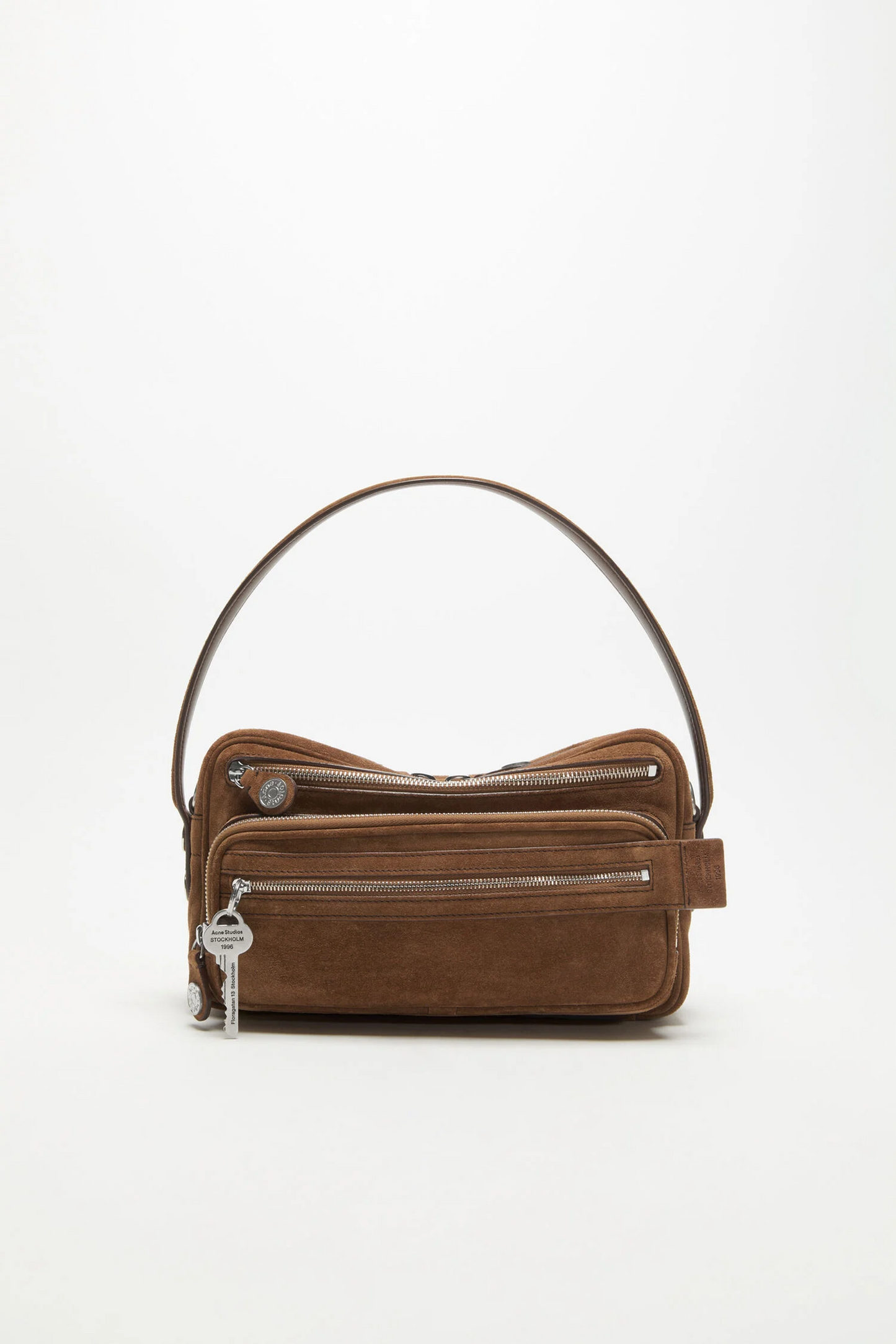 Camero Party Suede Bag Cognac Brown