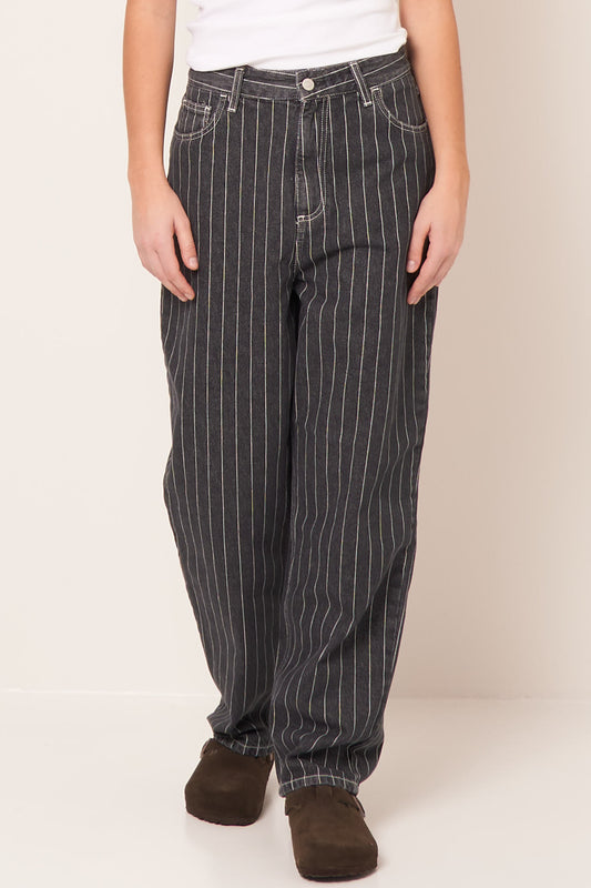 W' Orlean Pant Black/White Stone