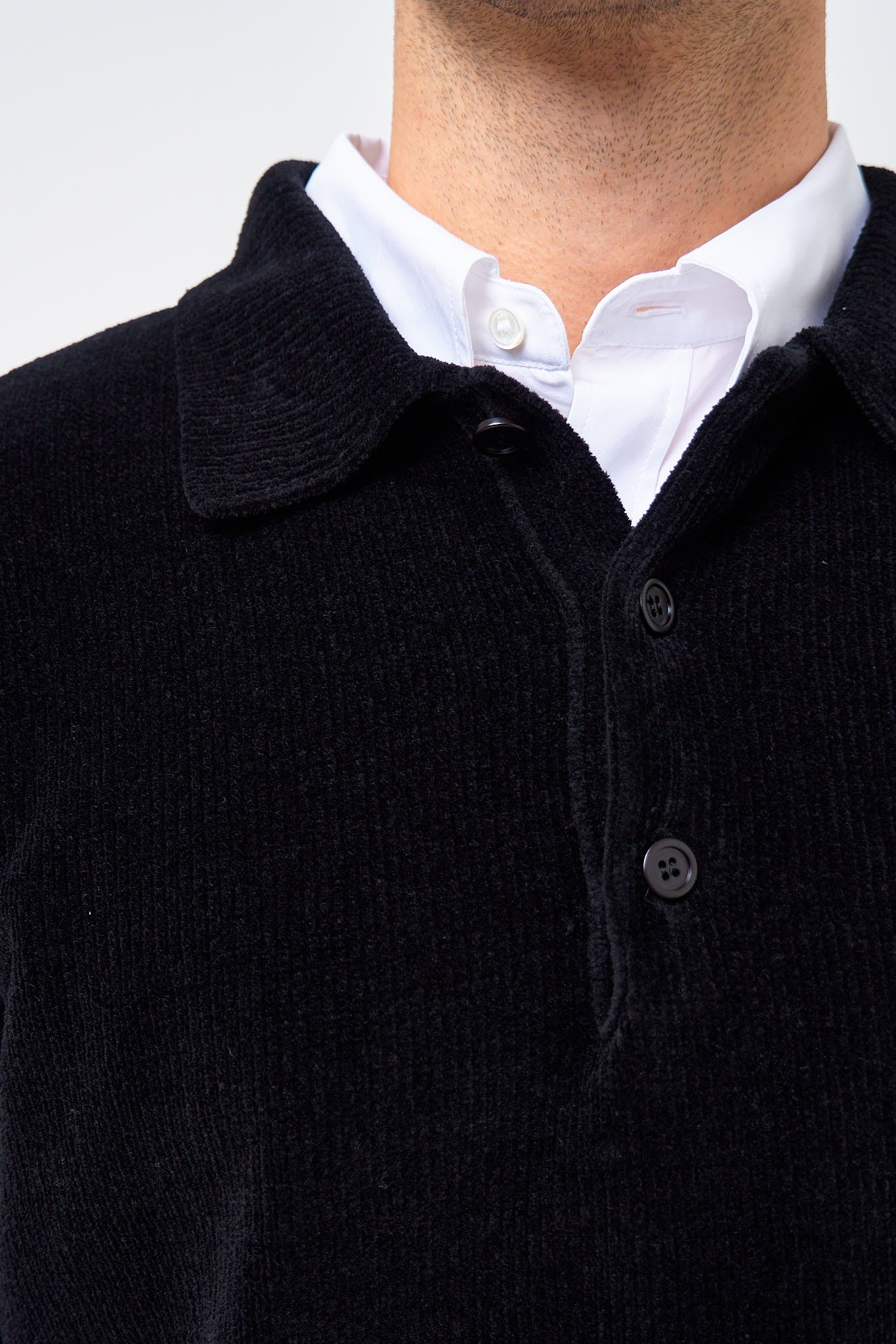 Chenile Polo Black