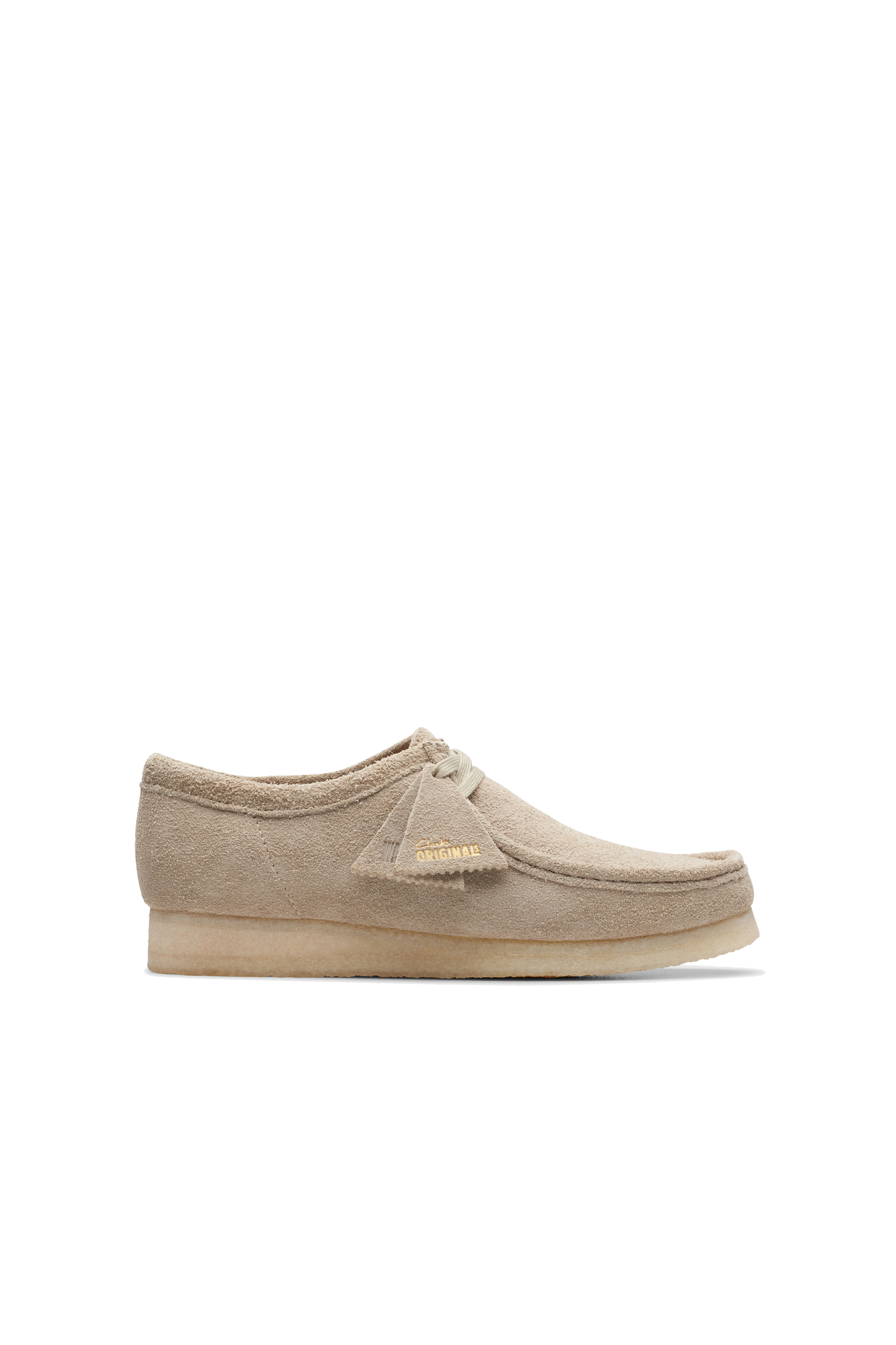 Wallabee Pale Grey Suede