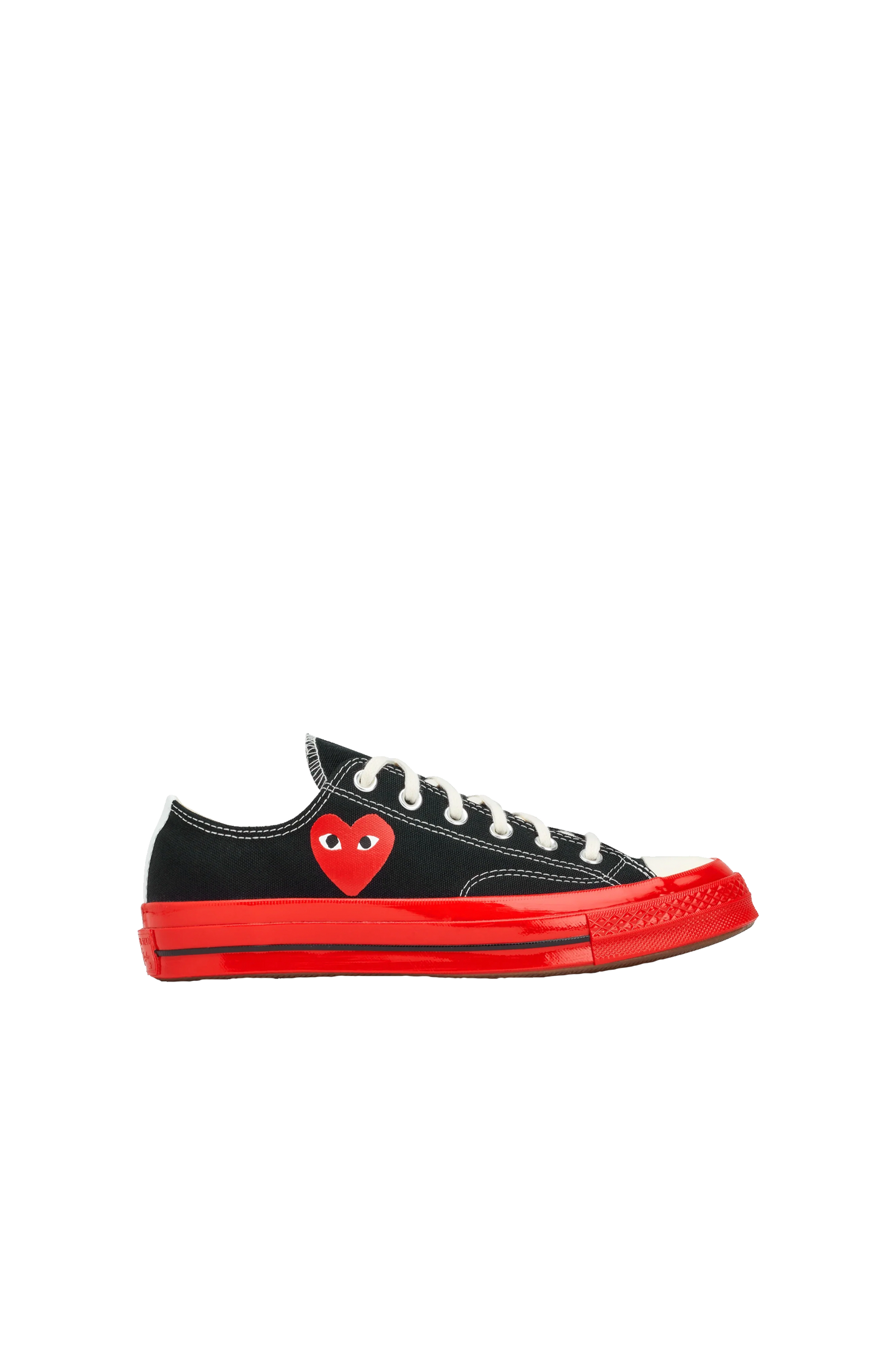 Chuck Taylor Low Top Red Sole Black