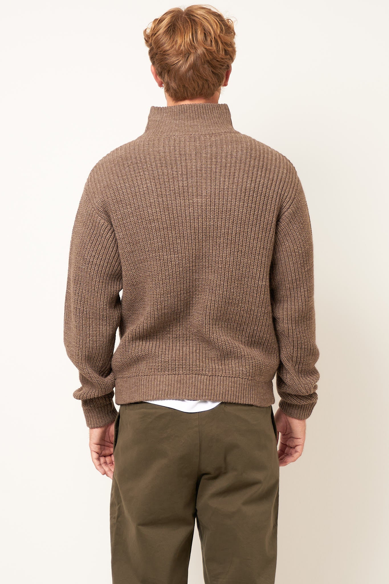 Crashway Sweater Taupe Melange