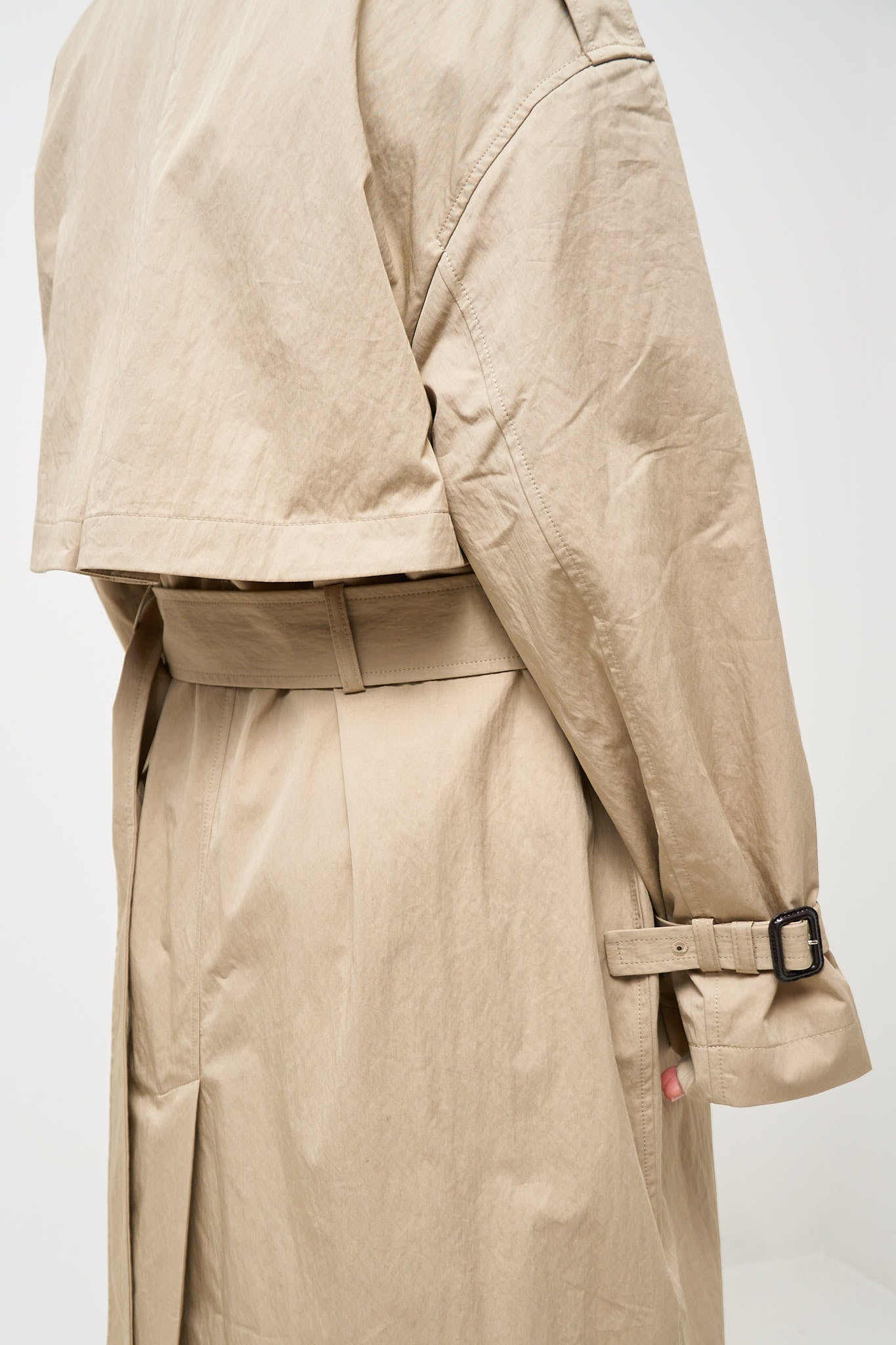 Crisp Summer Trench Clay