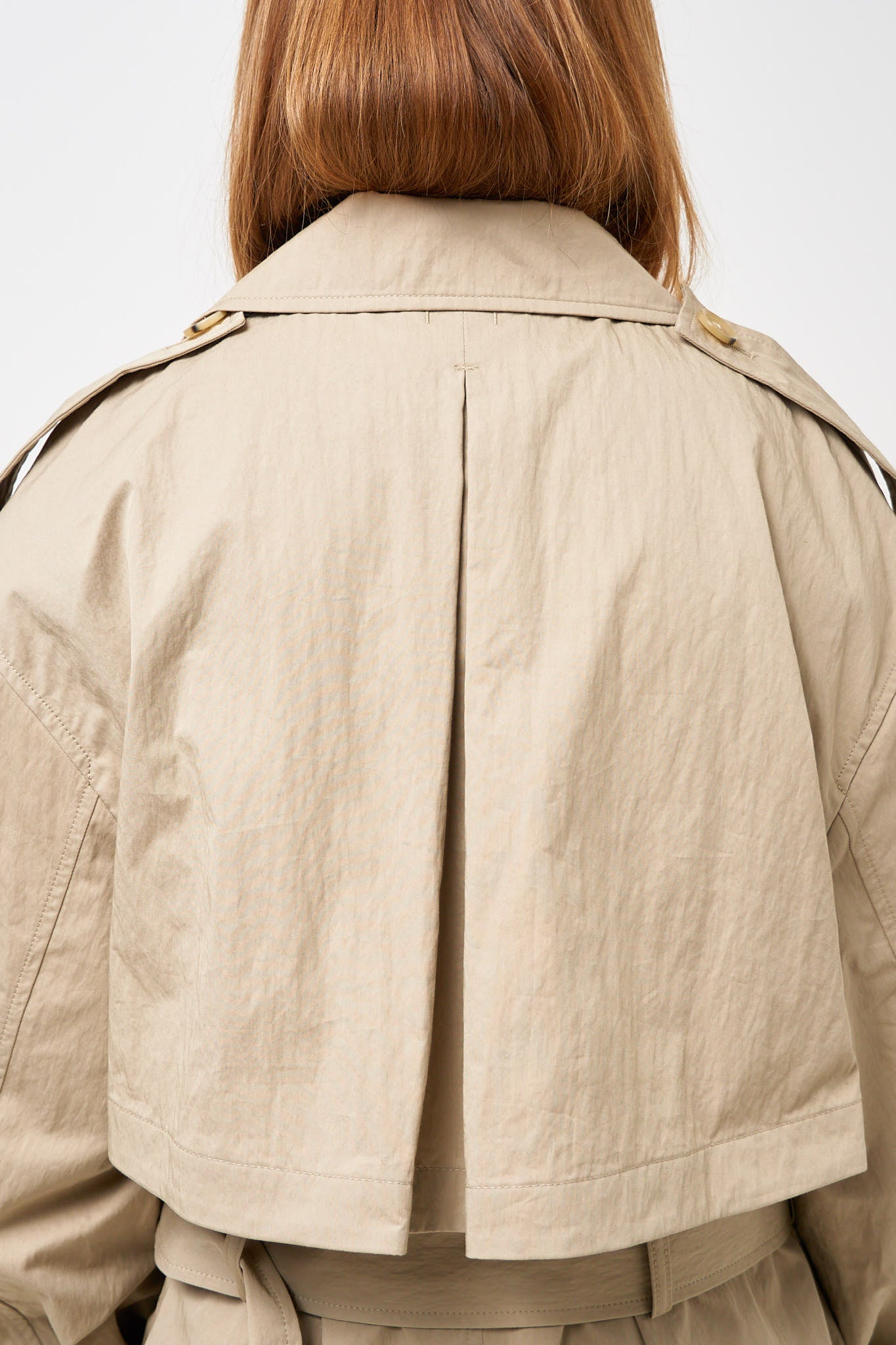 Crisp Summer Trench Clay