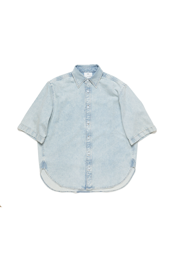Denim Button Up Shirt Indigo Blue