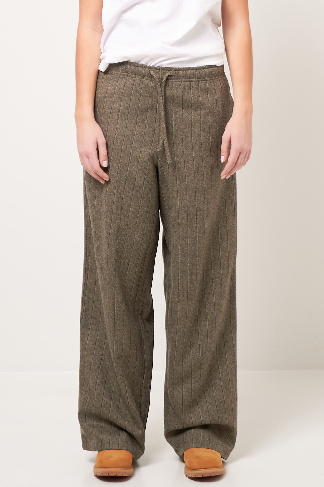 Dirow Pants Taupe Stripes