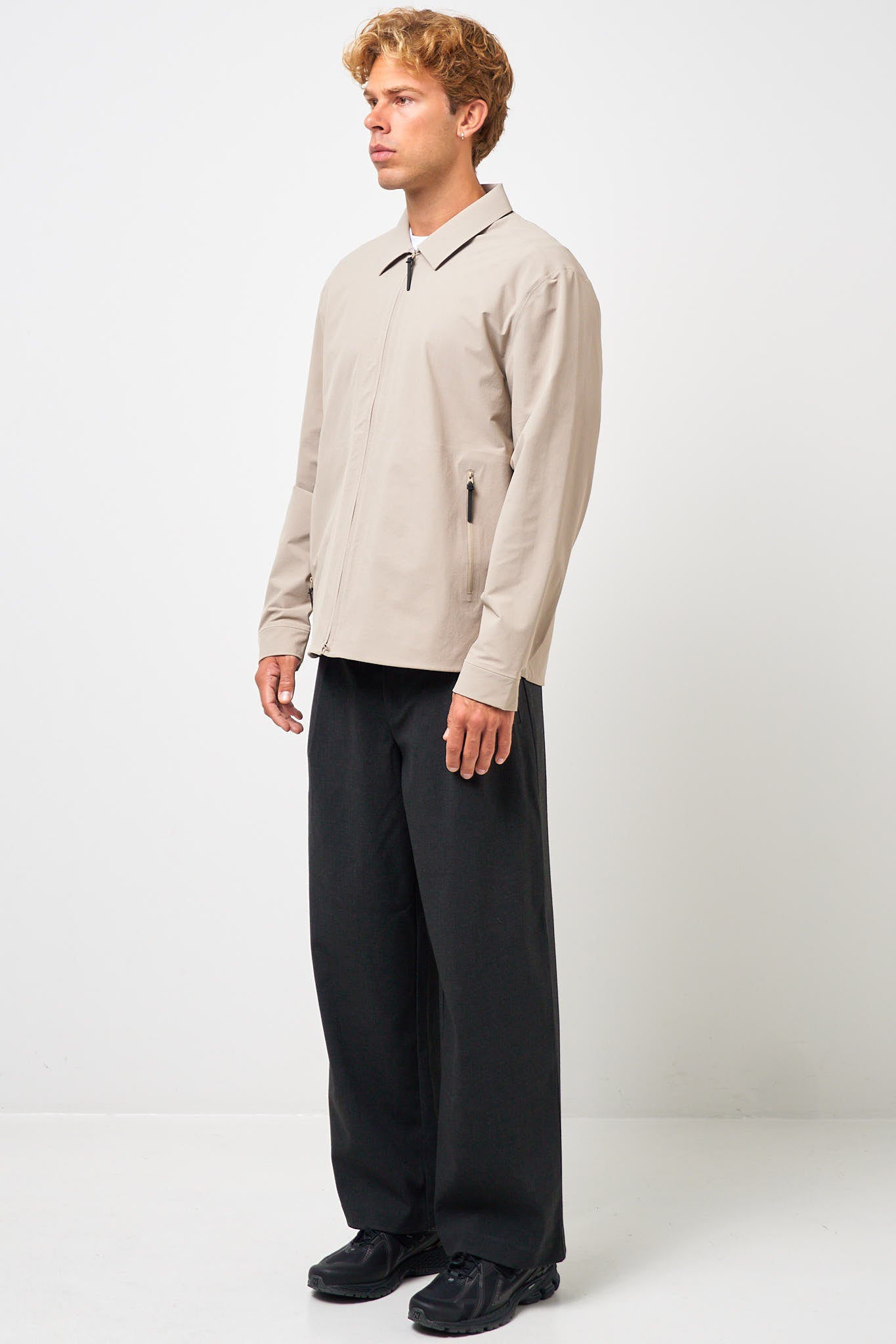 Edge Softshell Technical Shirt Beige