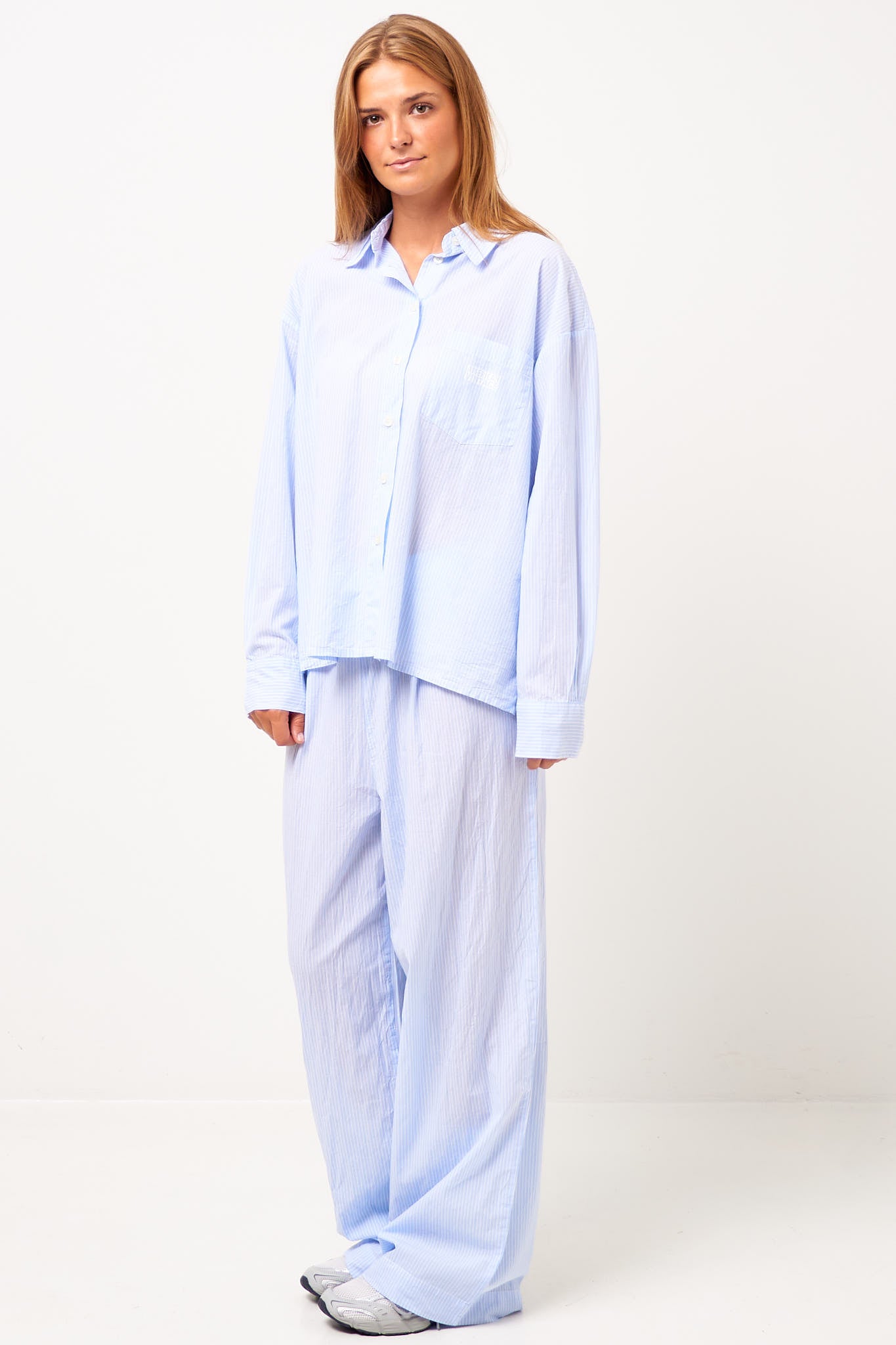 Eluabird Pants Blue Stripe