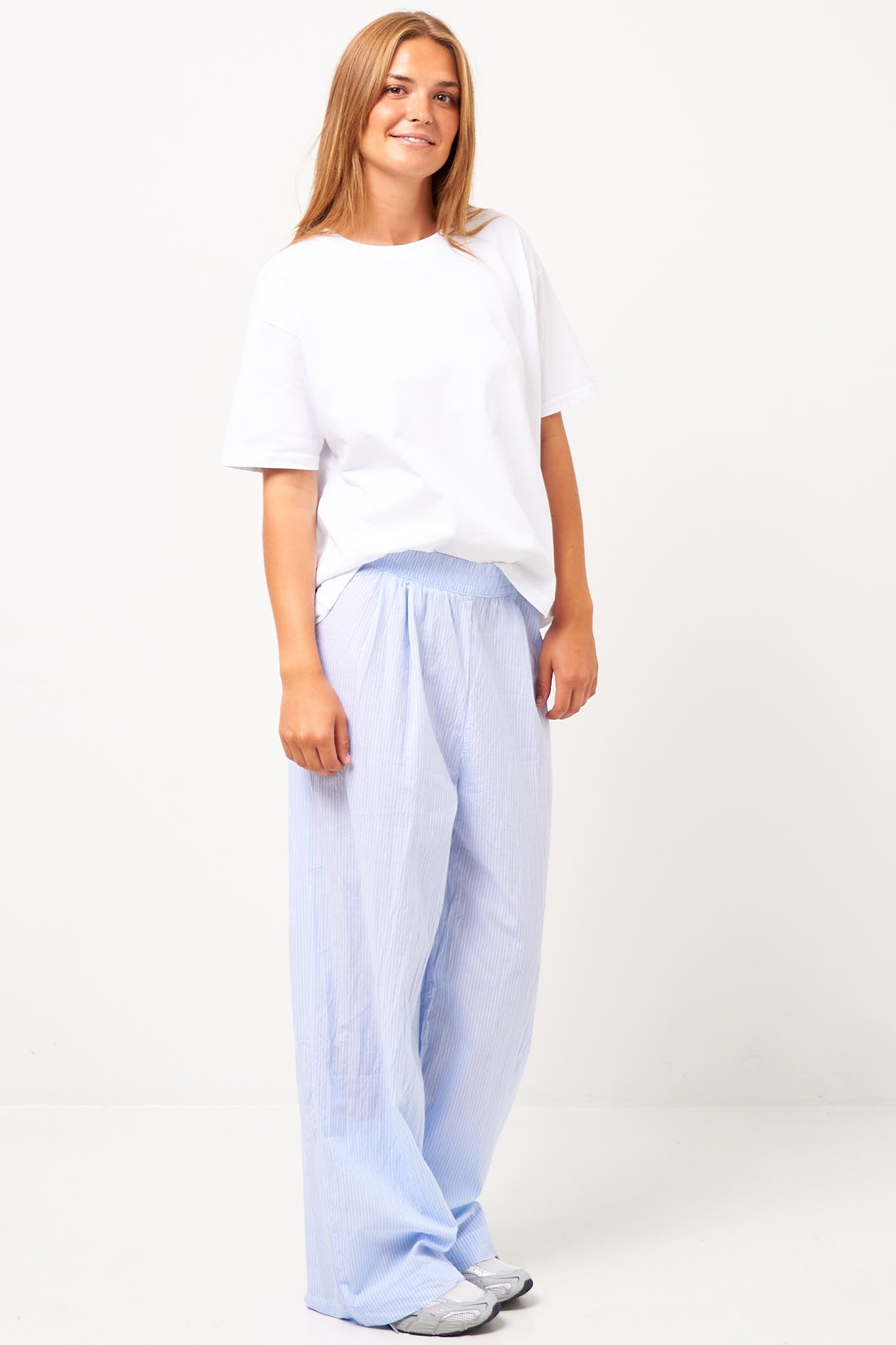 Eluabird Pants Blue Stripe