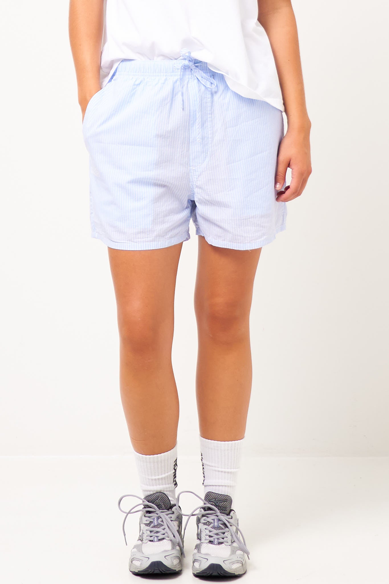 Eluabird Shorts Blue Stripe