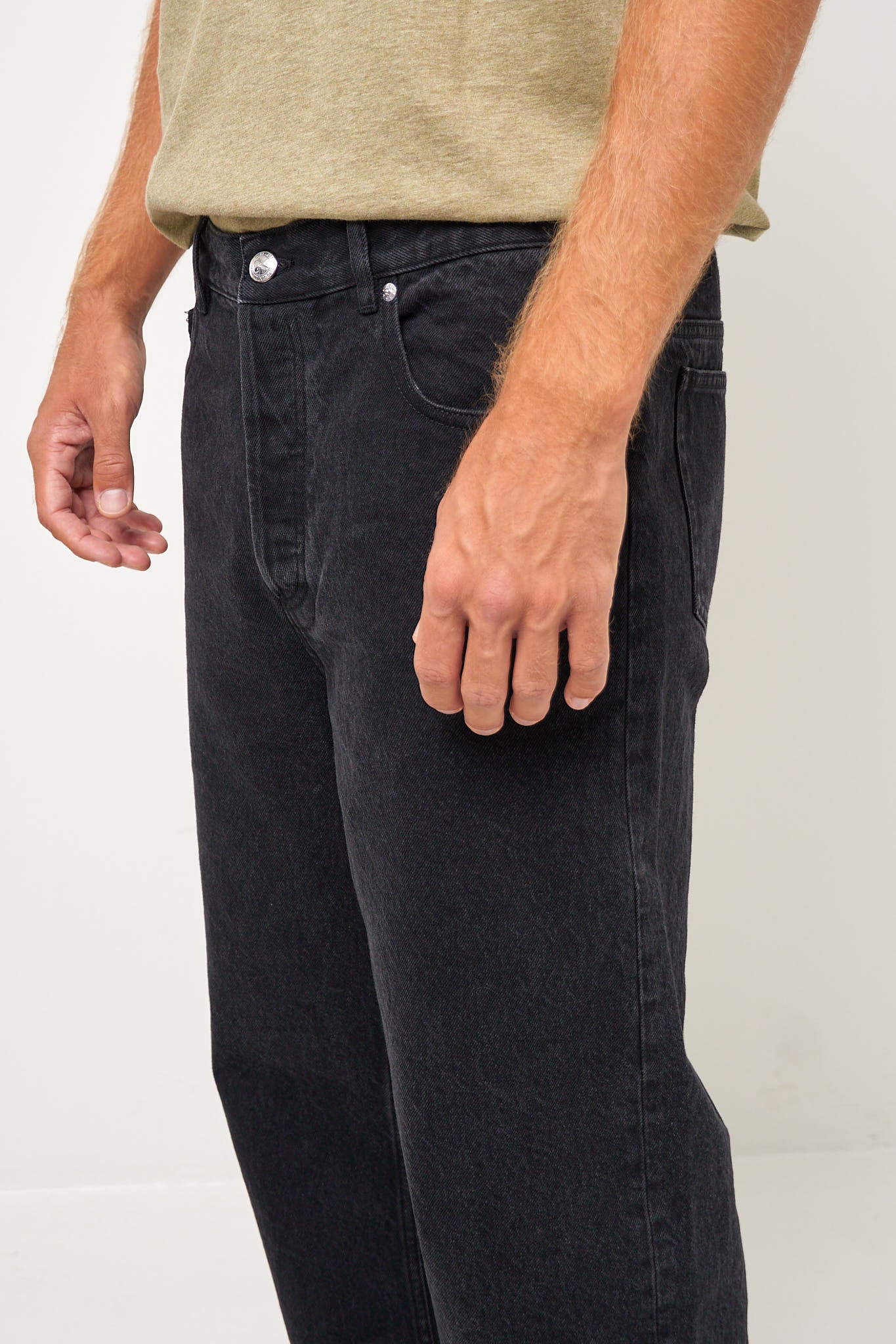 A.P.C. - Fairfax Jeans Washed Black – STRØM
