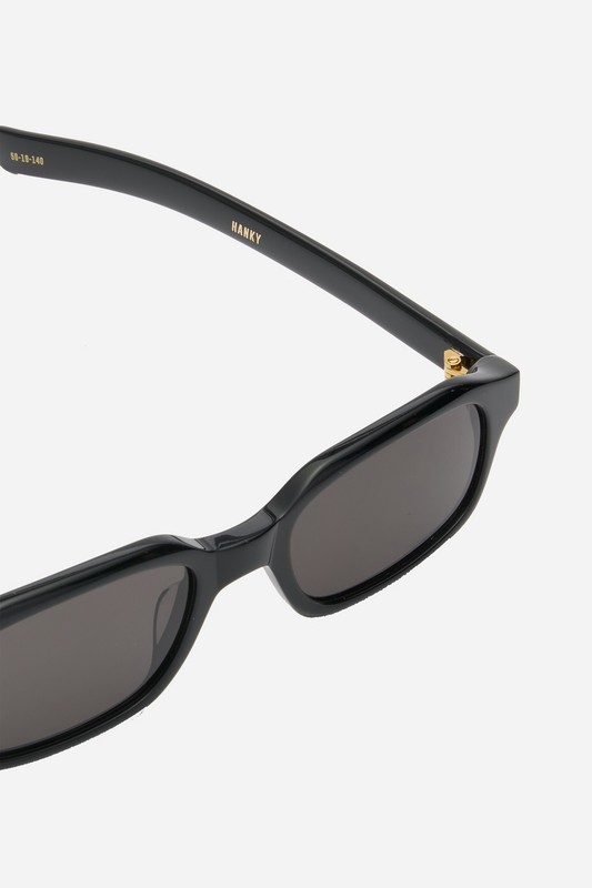 Hanky Solid Black/Solid Black Lens