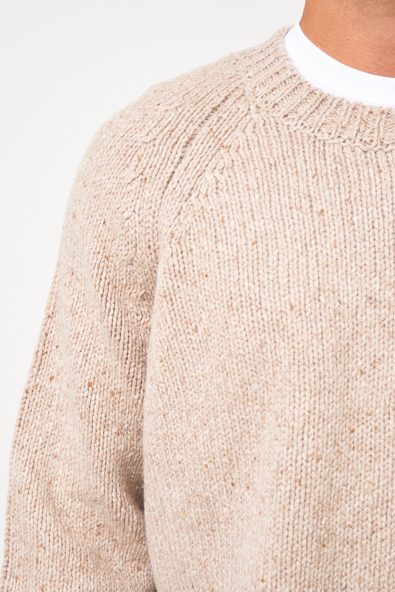 Harris Wool Knit Beige