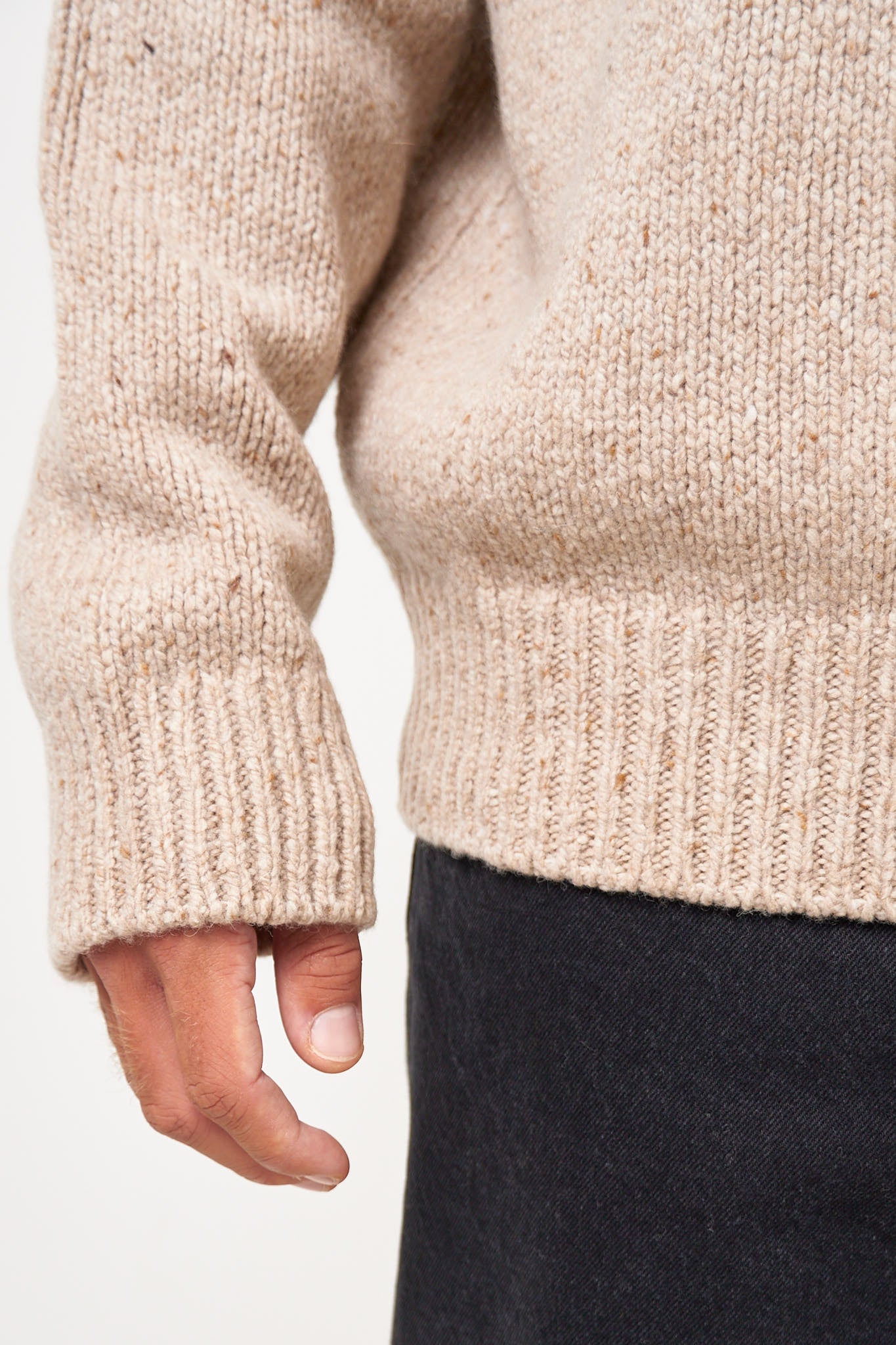 Harris Wool Knit Beige