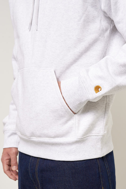 Hooded Chase Sweat Ash Heather / Gold