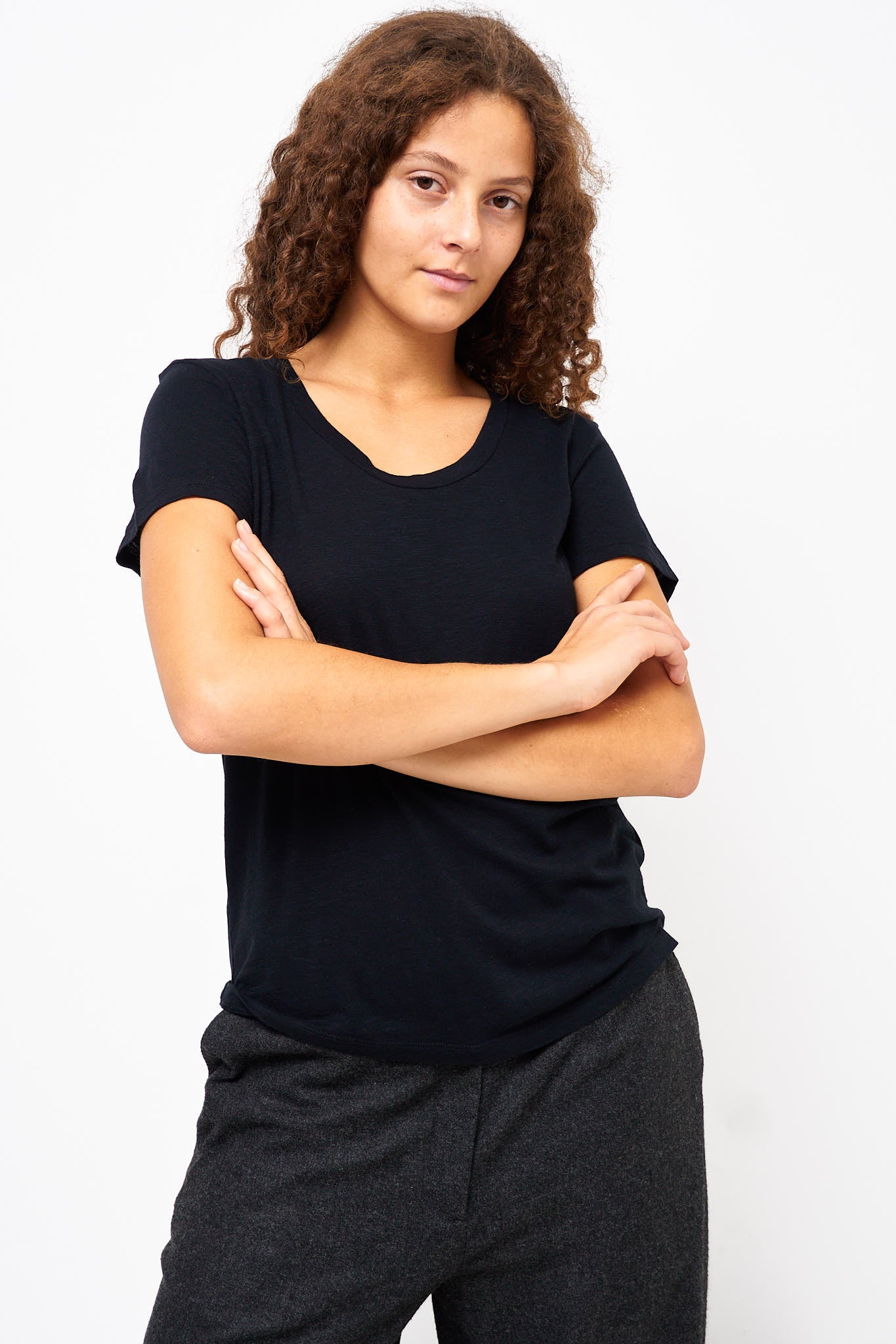 Jacksonville Round Neck T-shirt Black