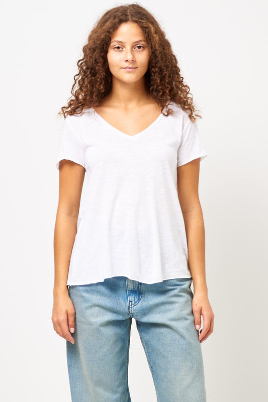 Jacksonville V-neck T-shirt White