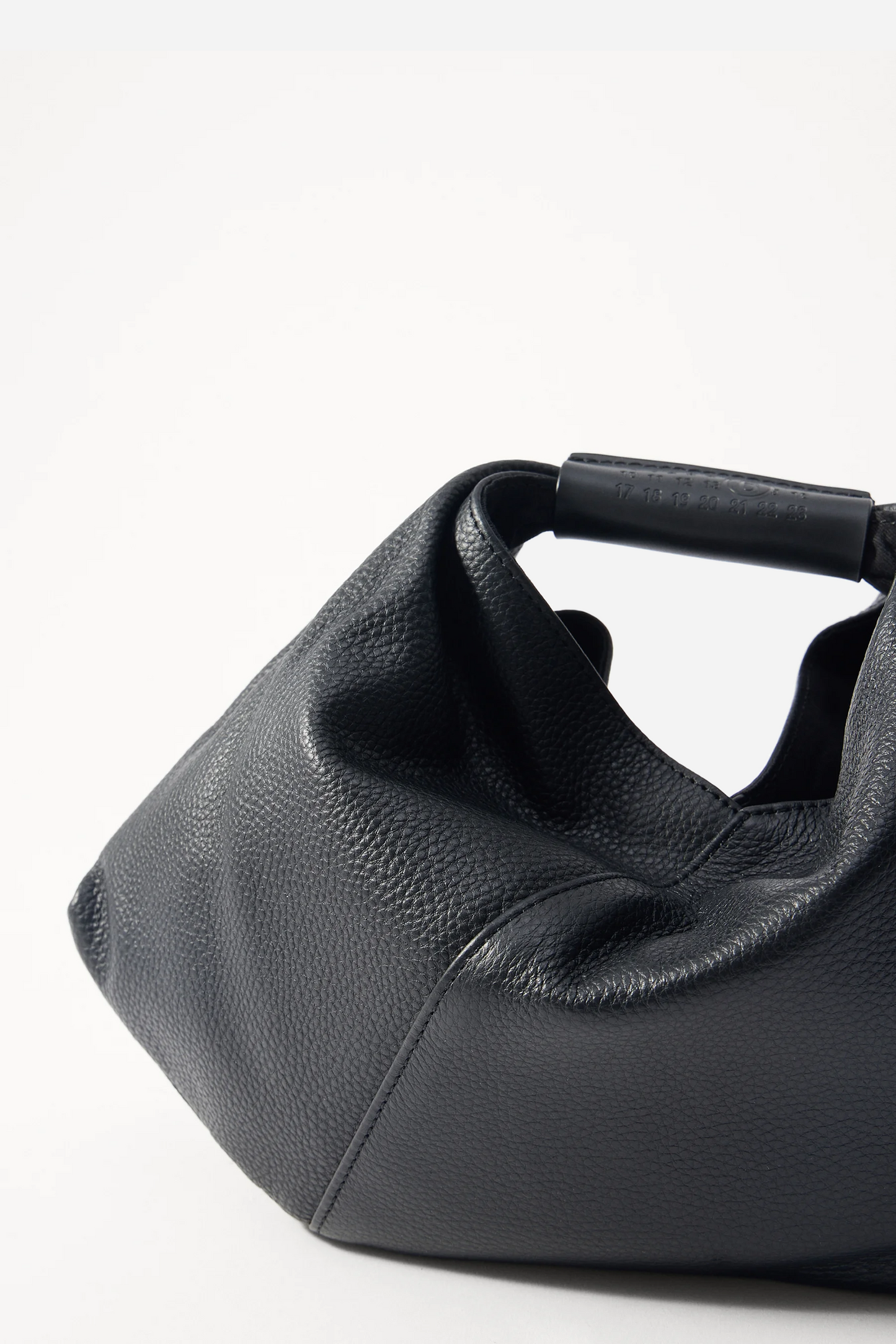 Japanese Draped Mini Bag Black