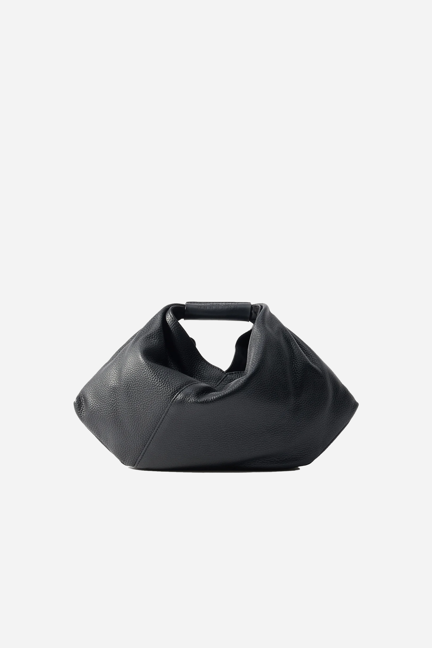 Japanese Draped Mini Bag Black