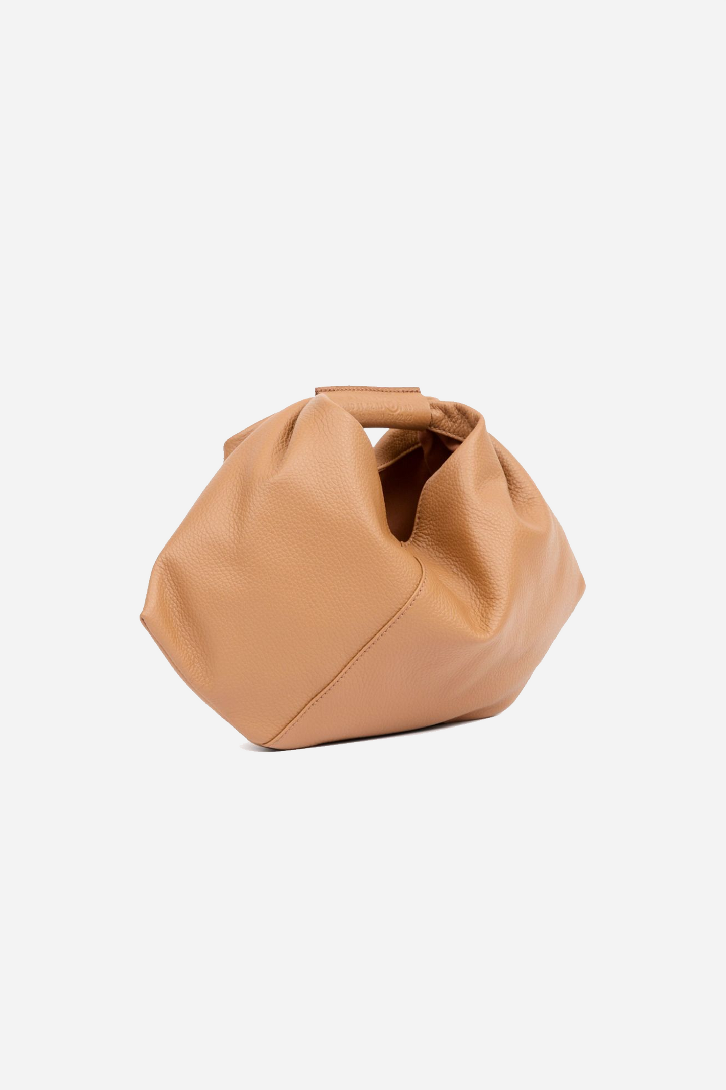 Japanese Draped Mini Bag Brown