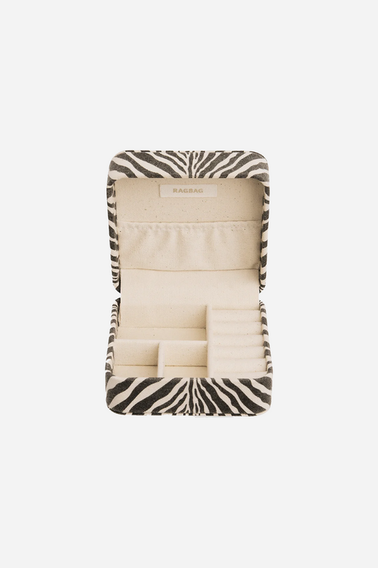 Jewelry Travel Box Zebra