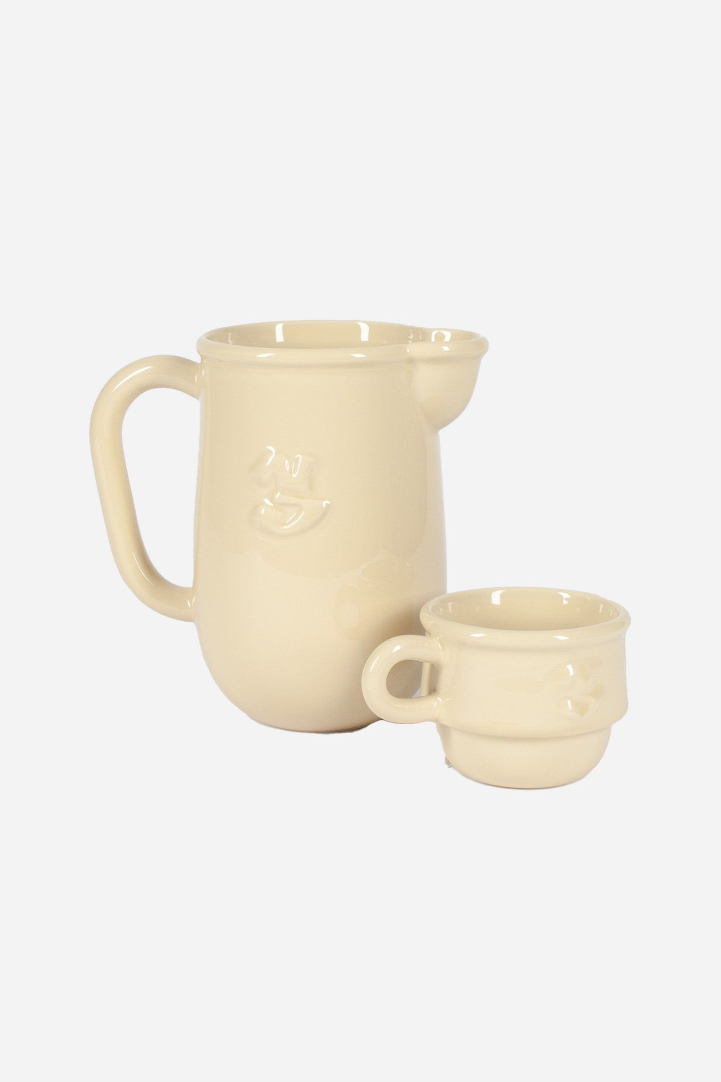 Canteen Pitcher Beige