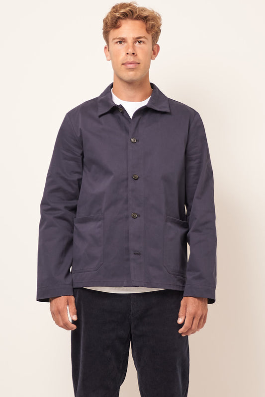 Kerlouan Logo Jacket Dark Navy