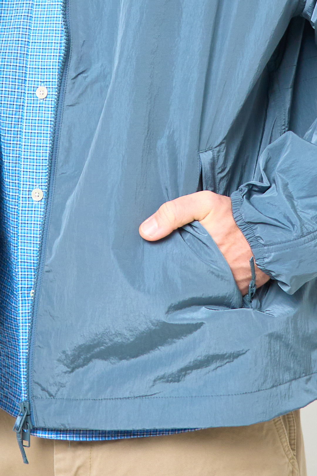 Kjalarnes Windbreaker Blue