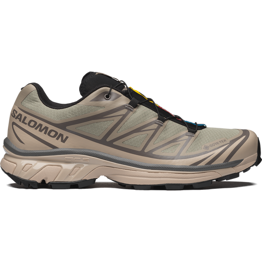 Salomon XT-6 GTX White Pepper/Silver Sage/Dark G — Sneakers