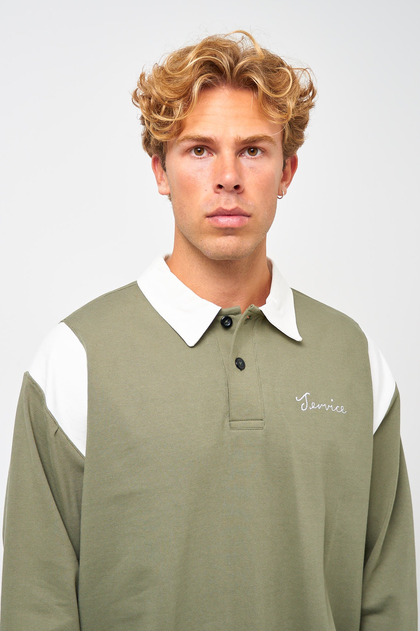 L/S Bistrot Polo Olive