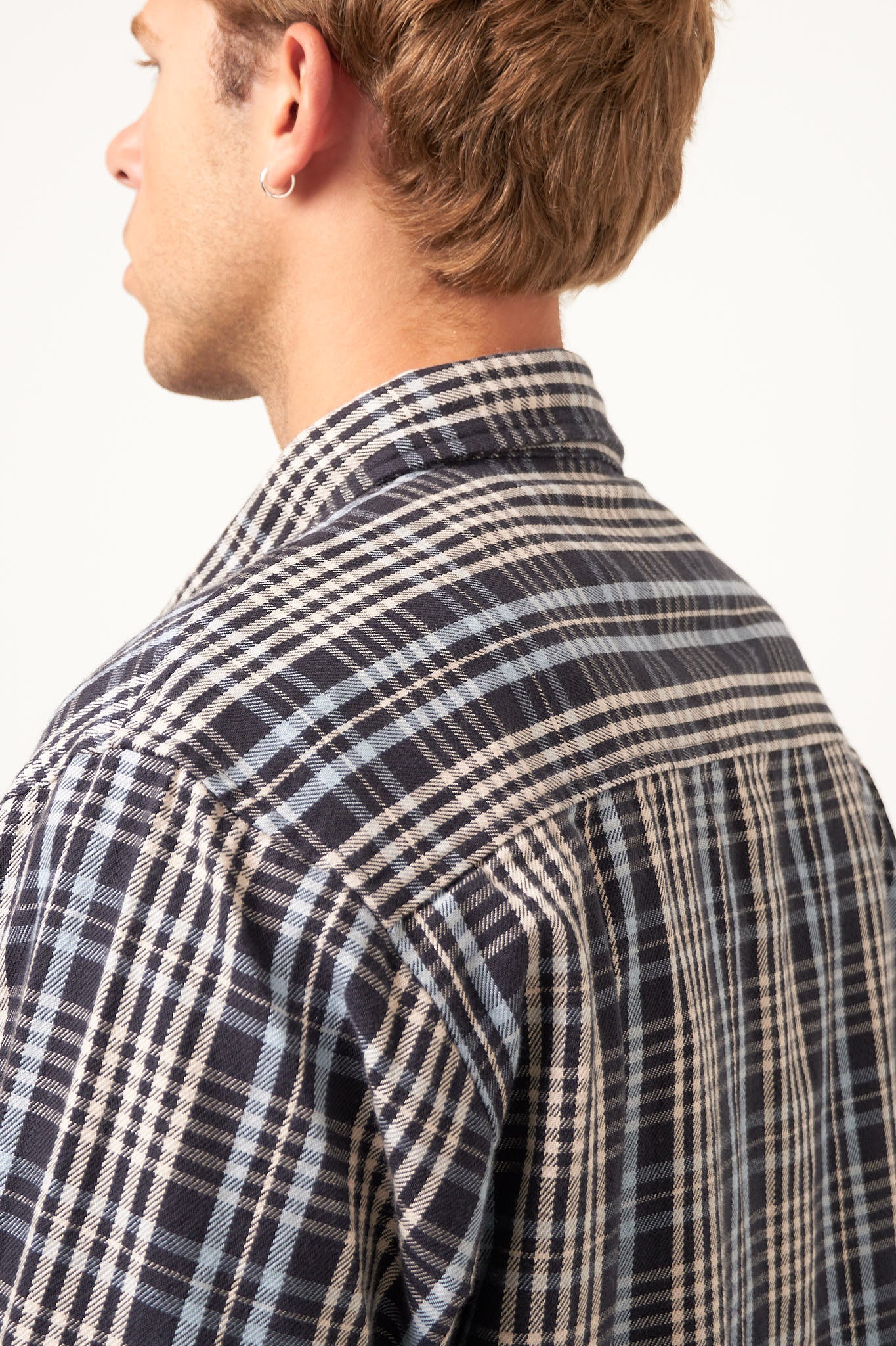 L/S Mandlik Shirt Mandlik Check/Dark Navy