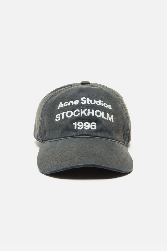 Logo Cap Faded Black