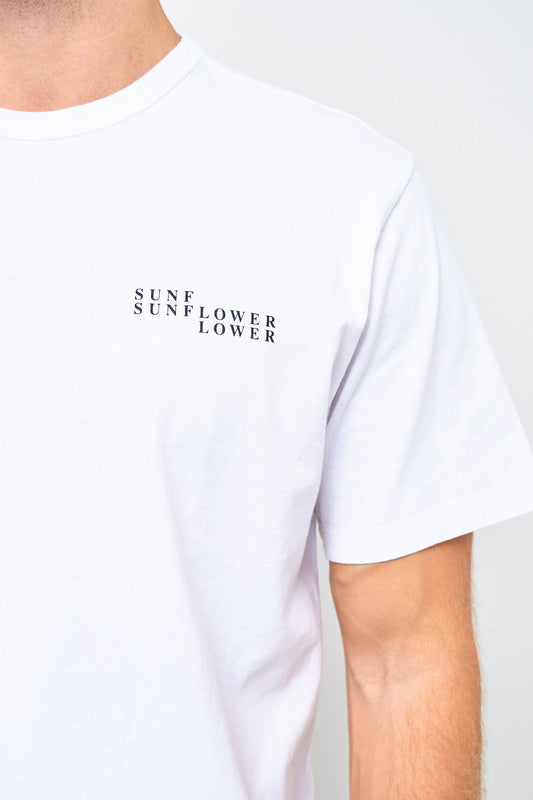 Logo Tee White