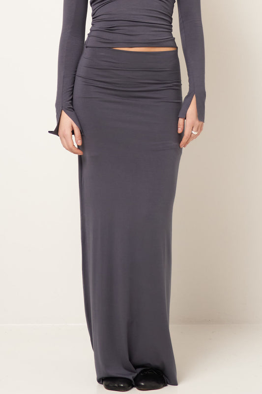 Long Skirt Anthracite