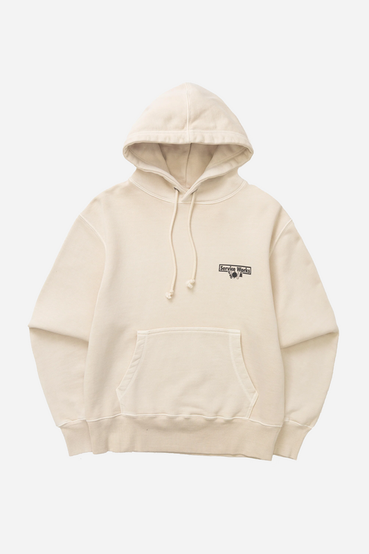 Loopback Hoodie Natural